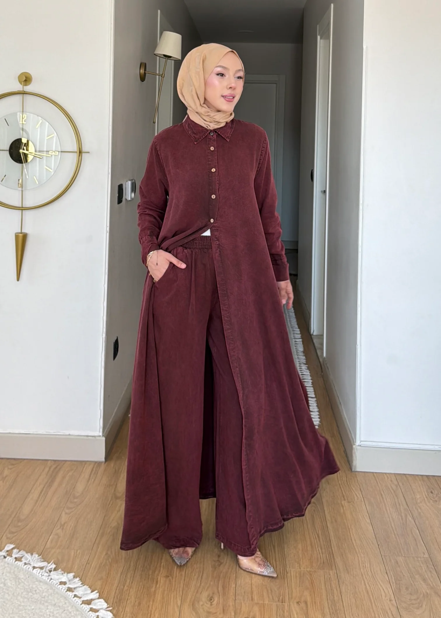 Lüpen %100 Yıkamalı Pamuk Takım