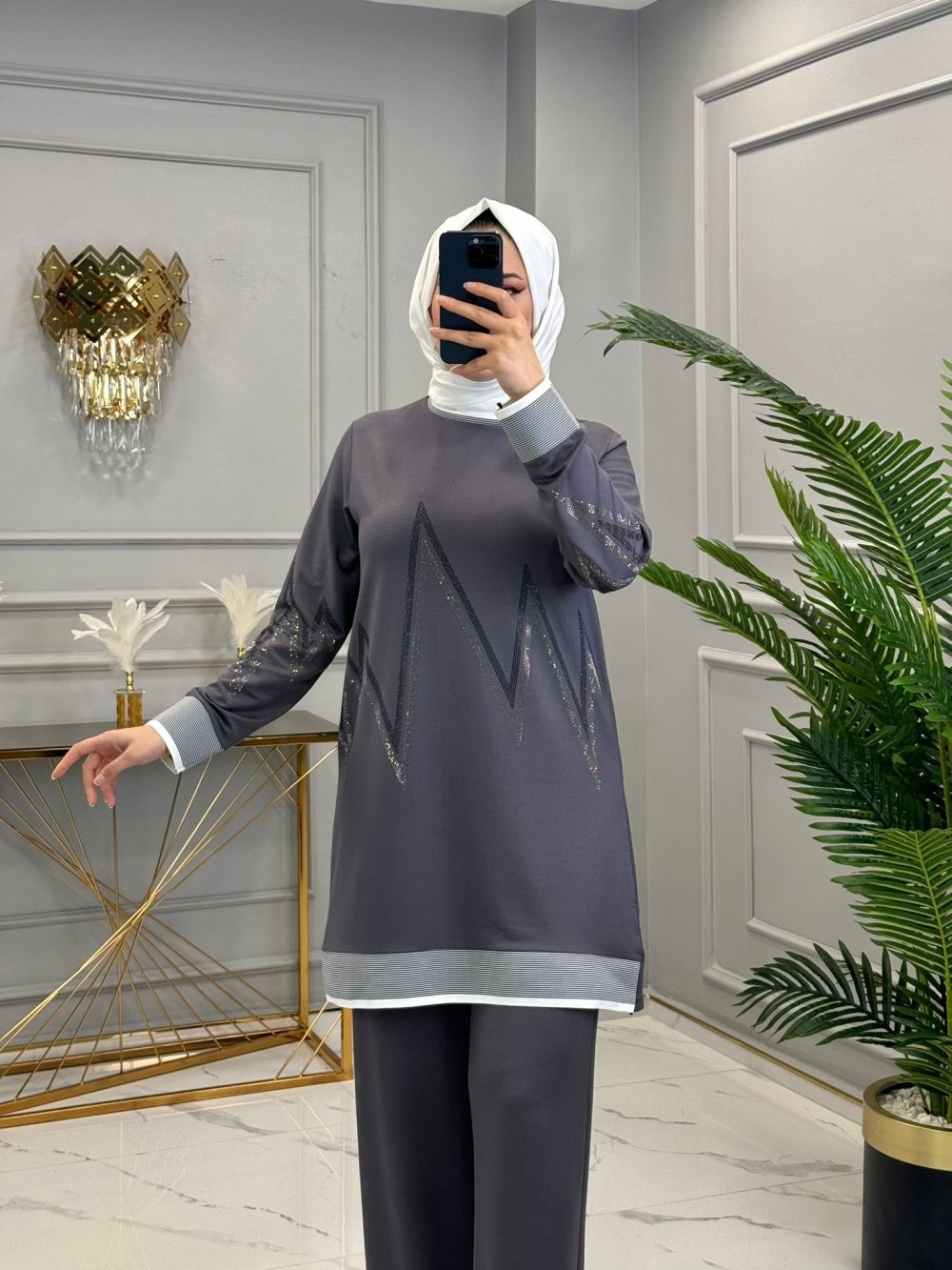 Esra Takım Gri