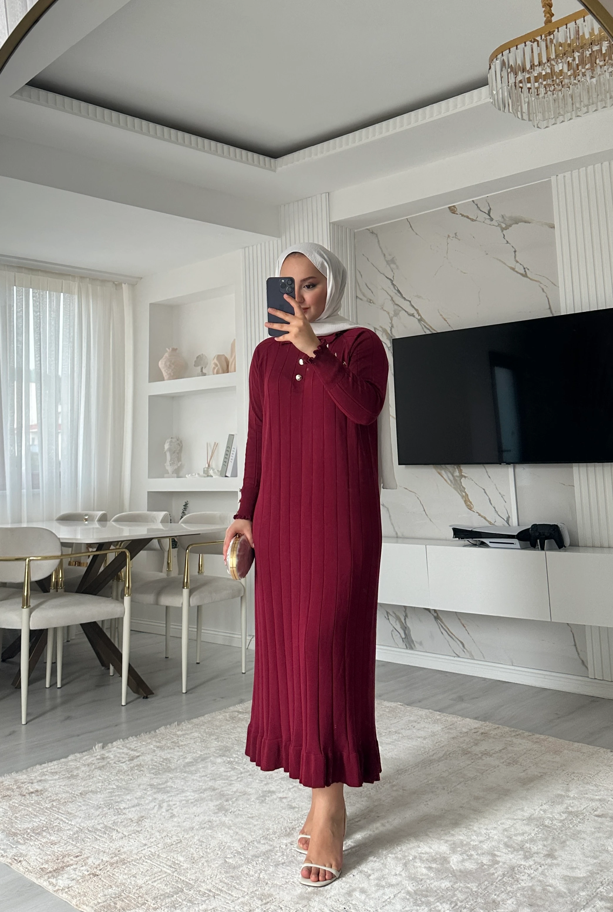 Premium Merserize Elbise 