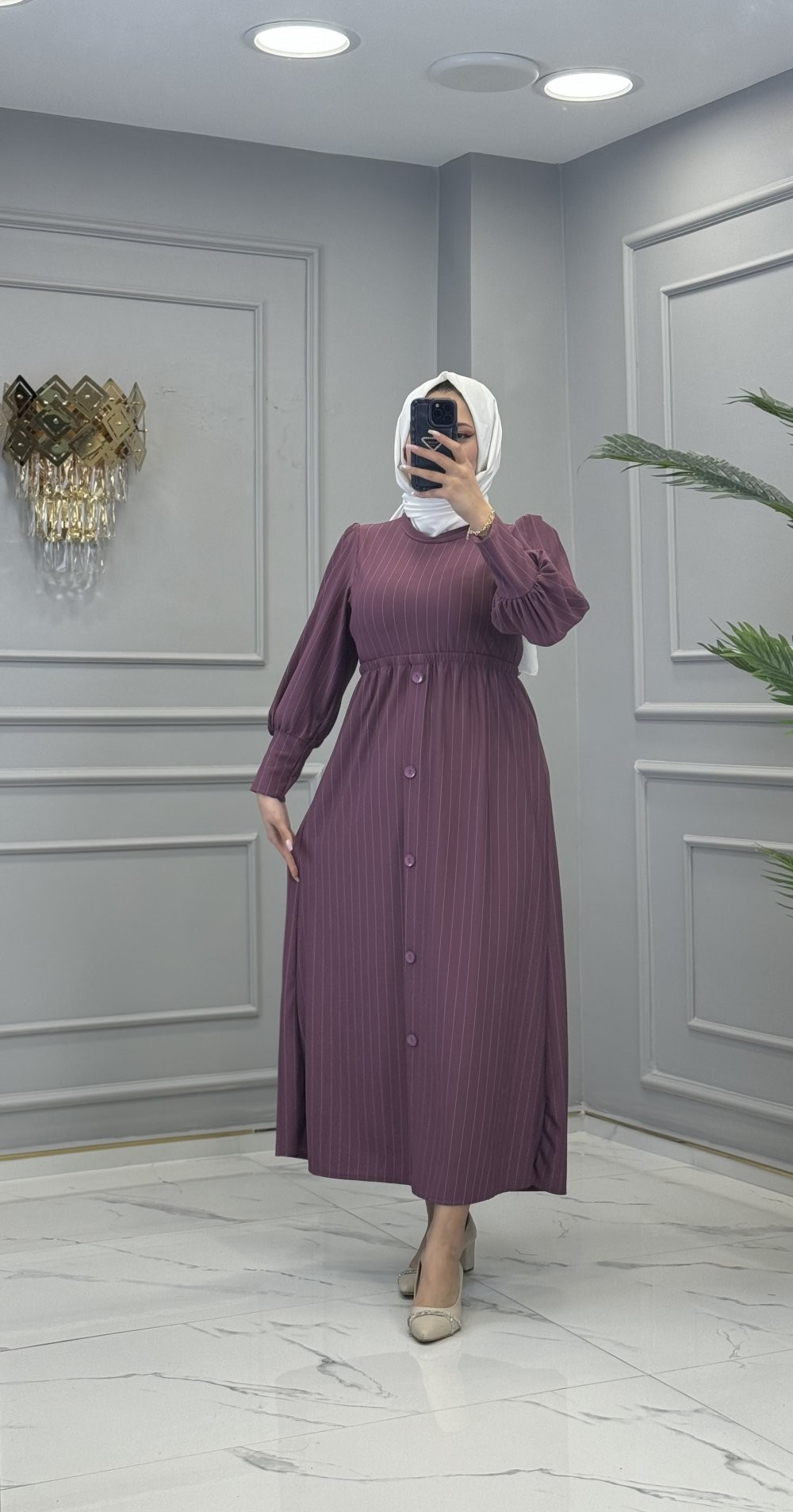 Yasmin Elbise Gül