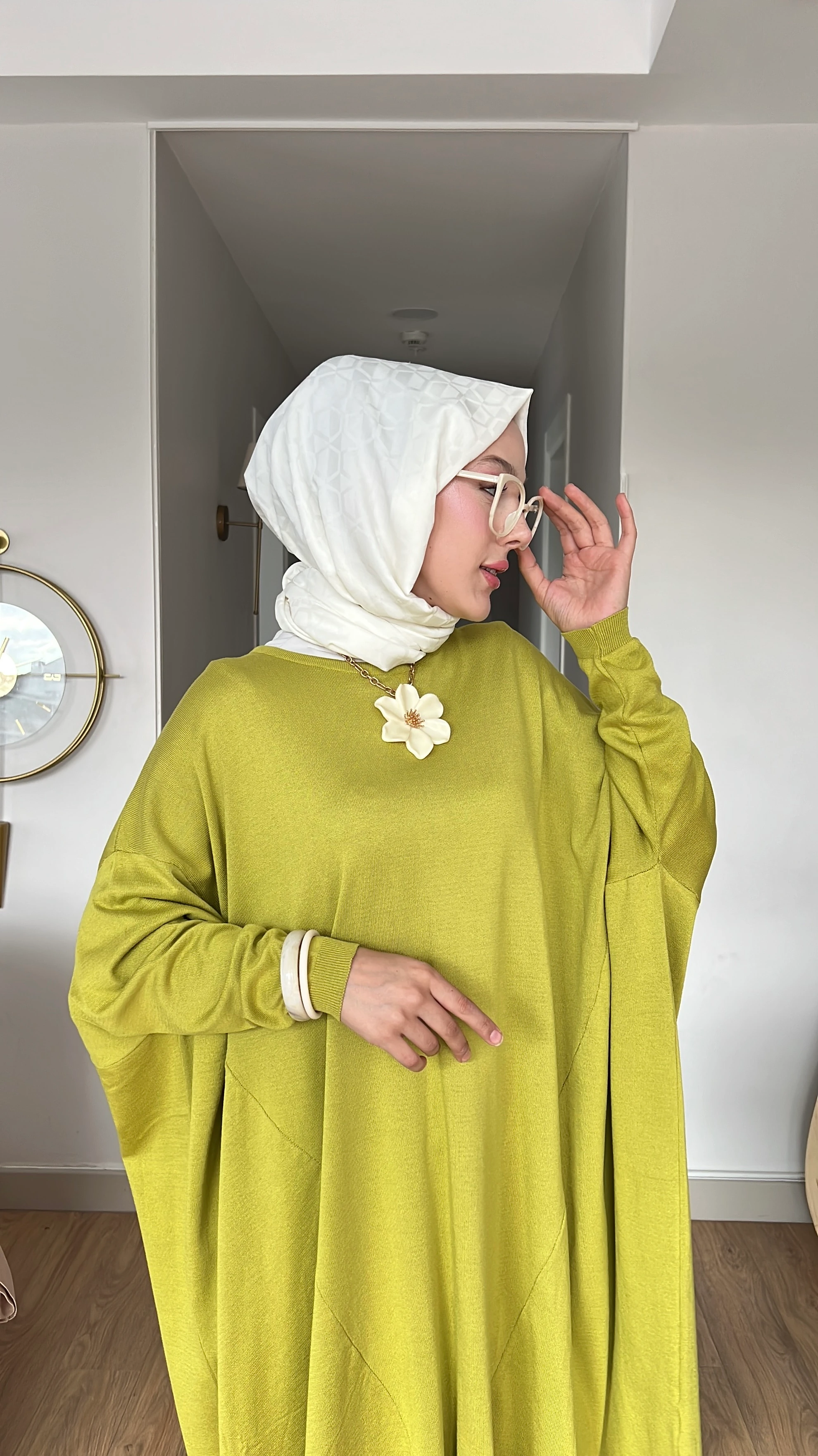 Büyük Beden Merserize Tunik