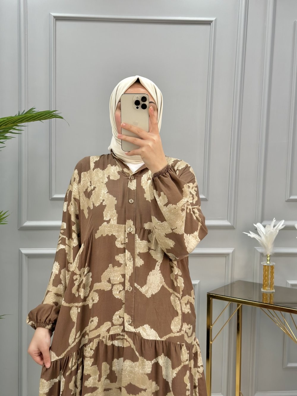 Aslı Elbise Camel