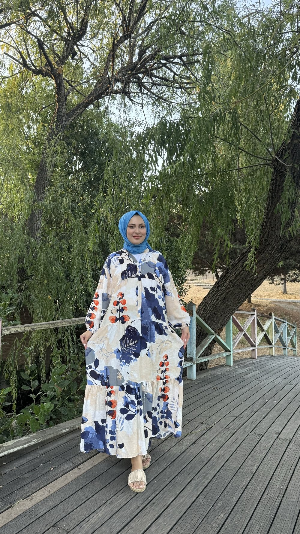 Beyza Elbise Lacivert