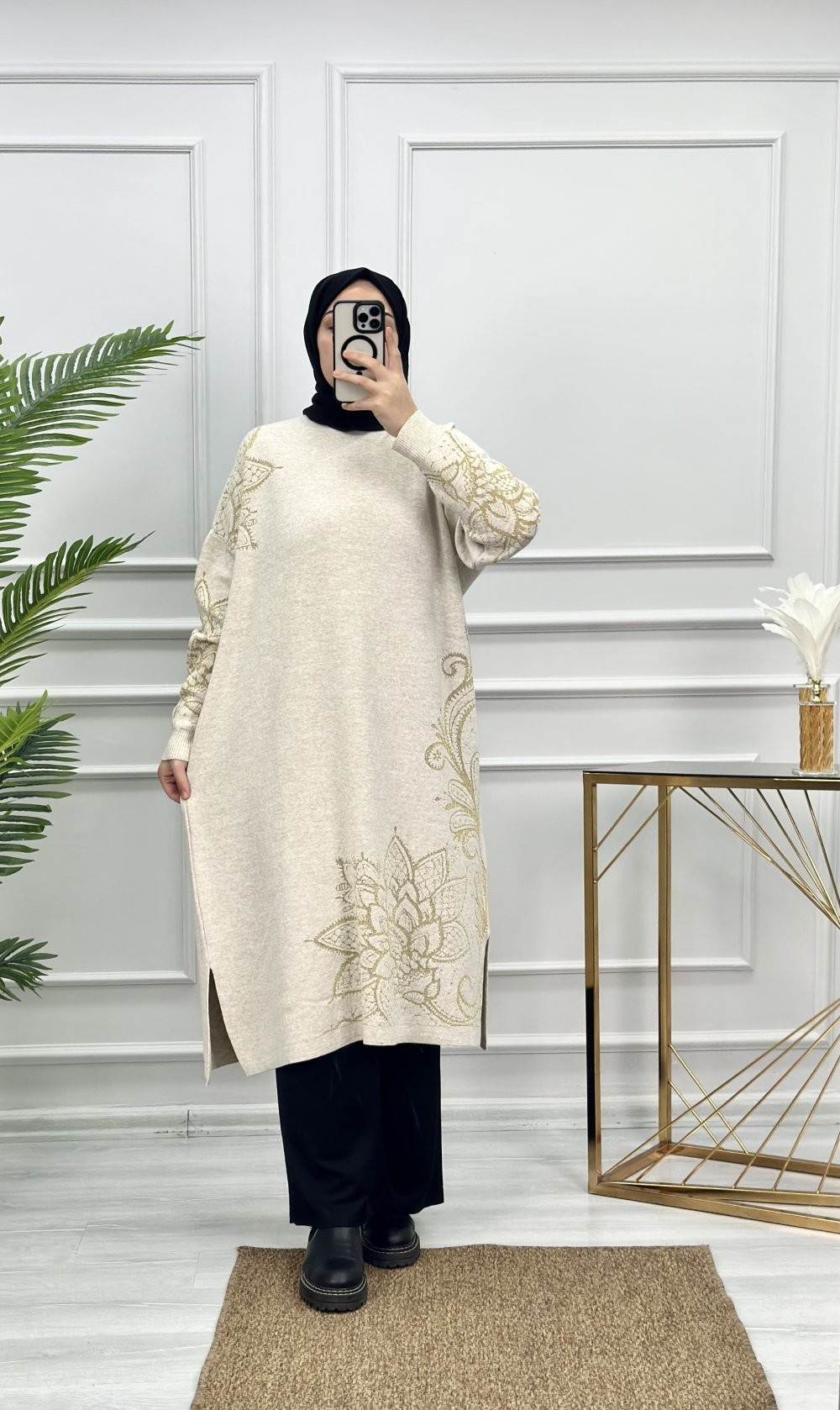 Reyhan Tunik Ekru