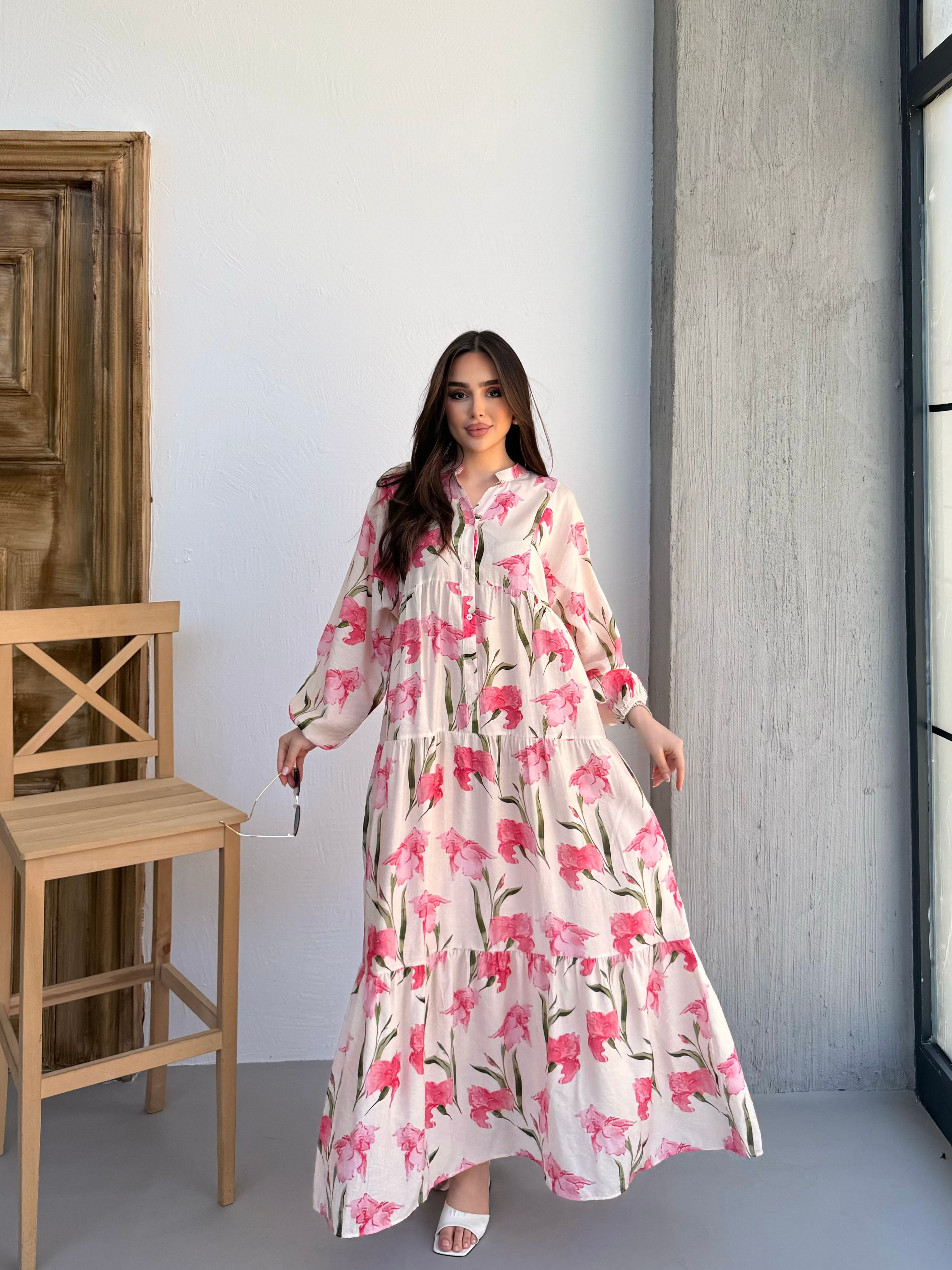 Monna Elbise  - Gül
