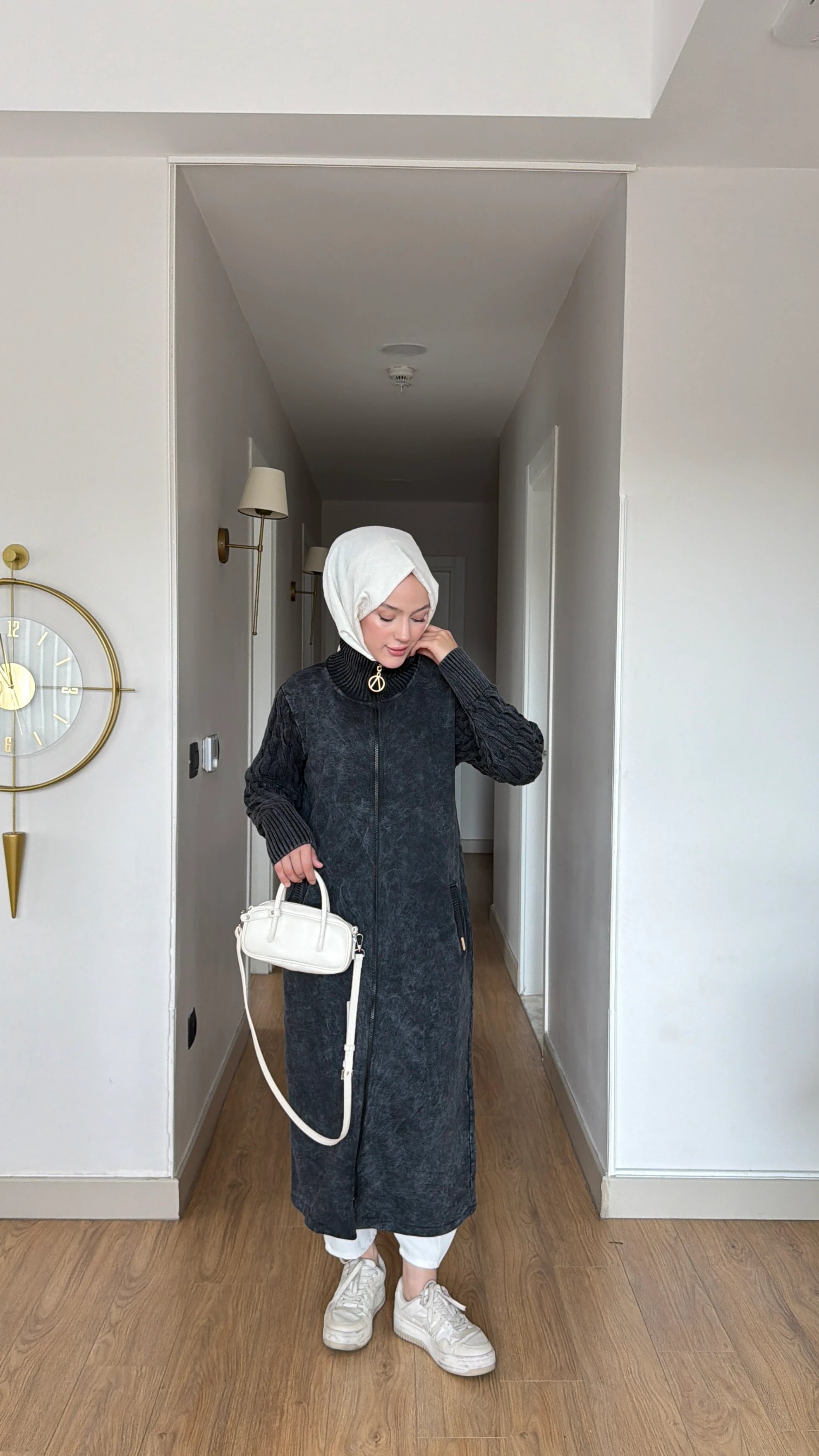 Armin Kap Trench - Siyah