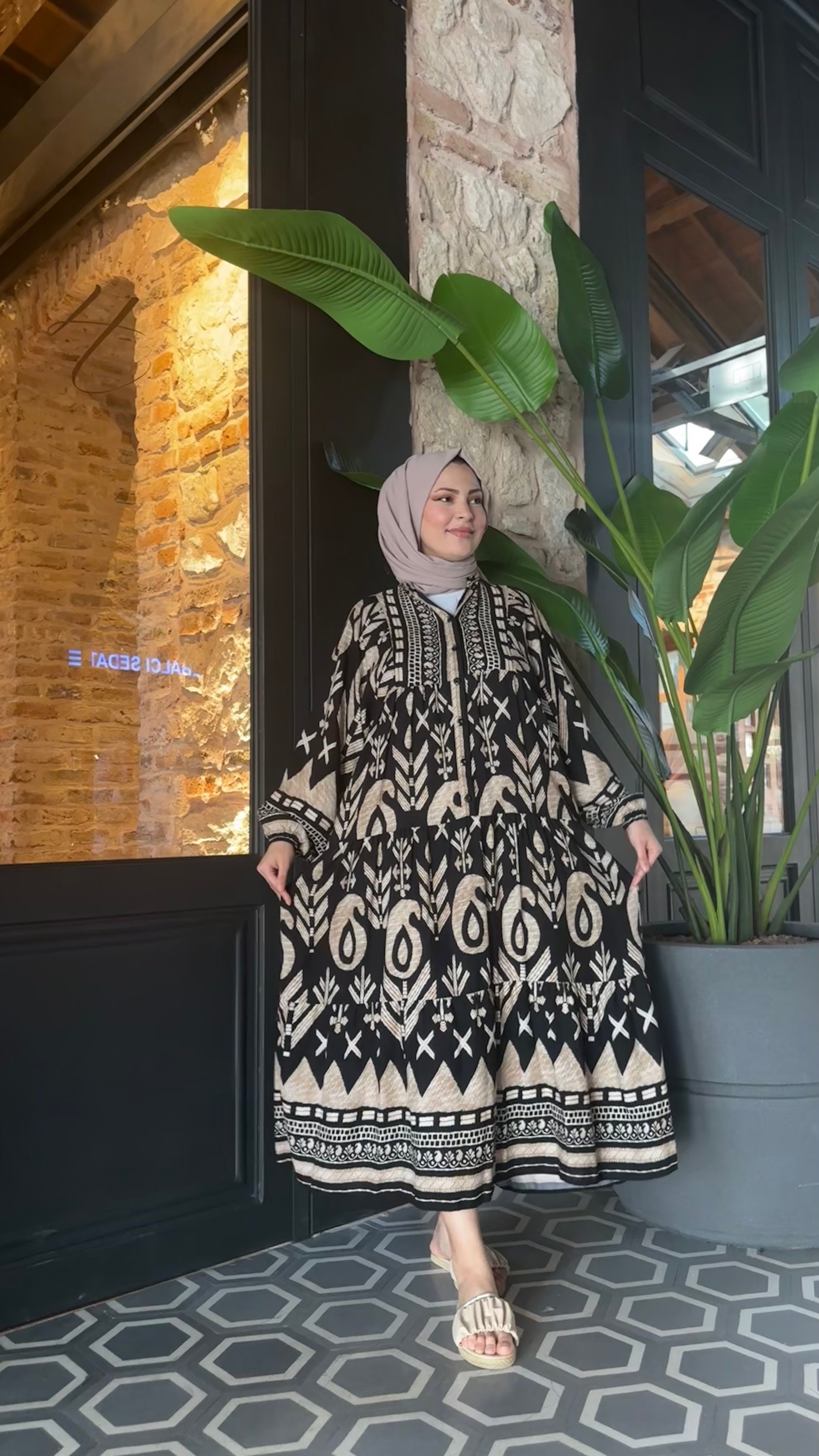 Miray Elbise Siyah