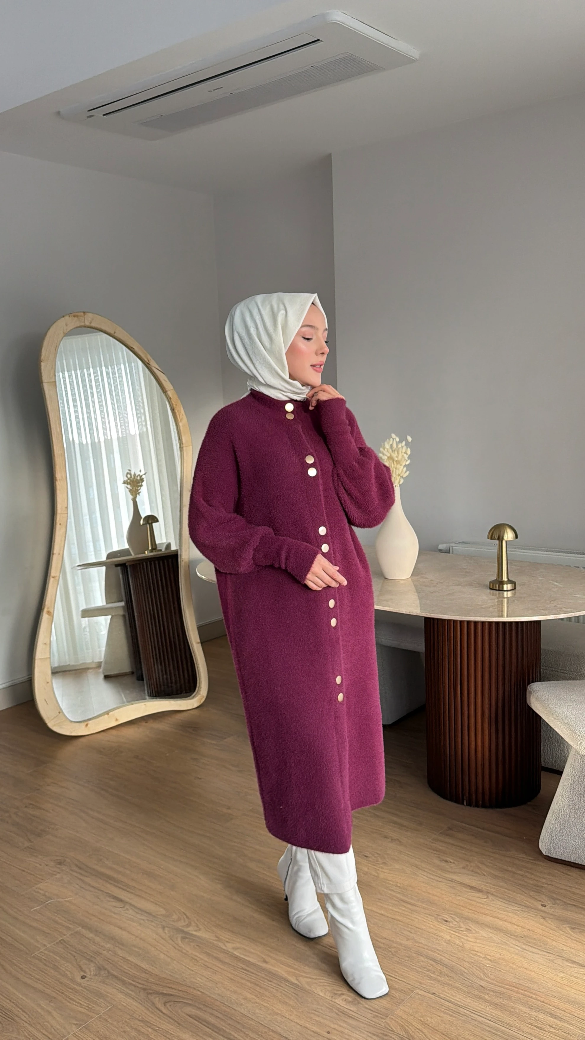 Nuss Angora Kap - Vişne