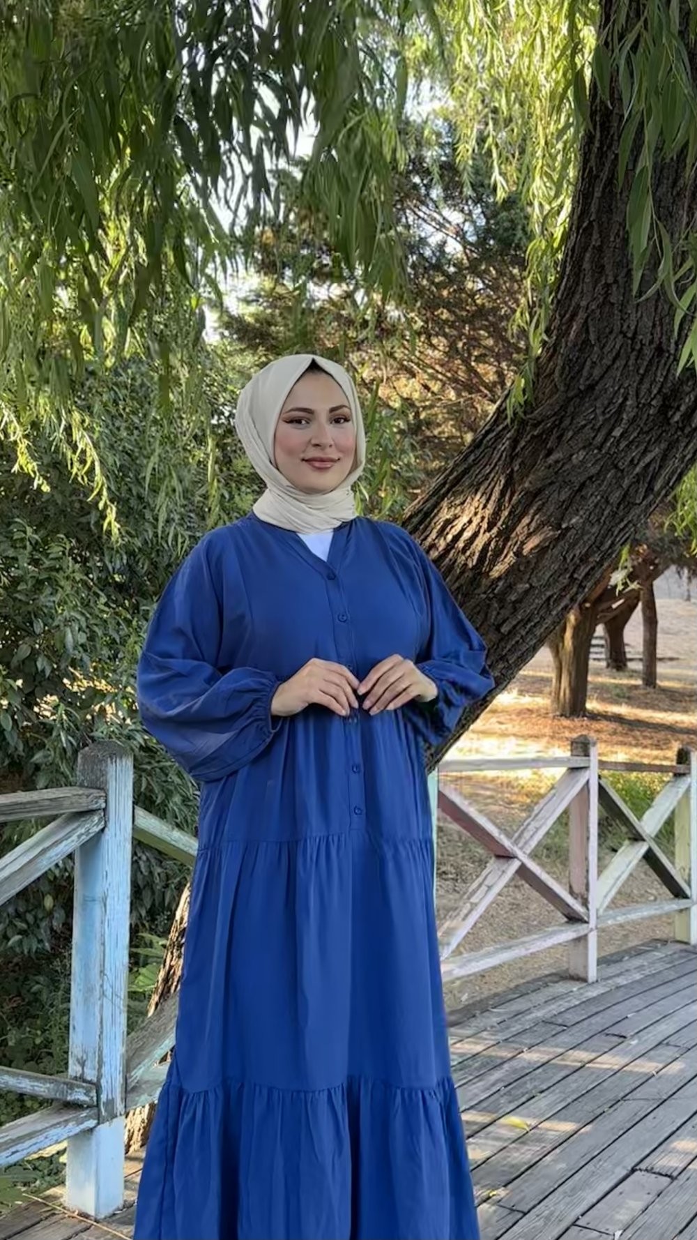 Maya Elbise İndigo