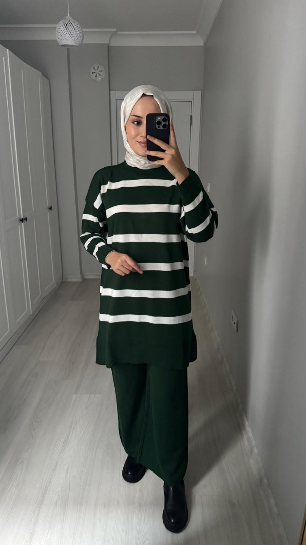Berrin Triko Takım Yeşil