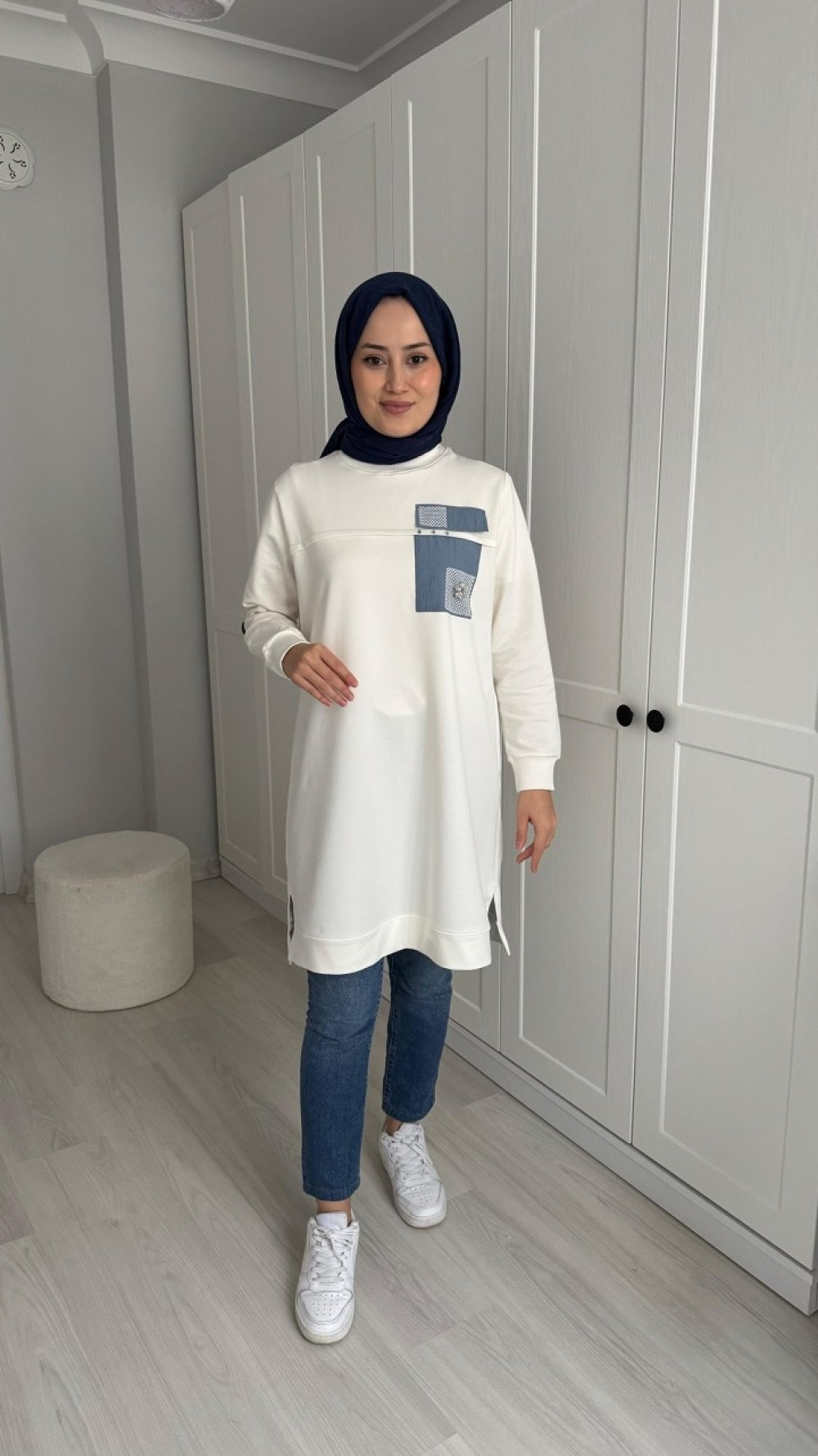Tubi Tunik Beyaz