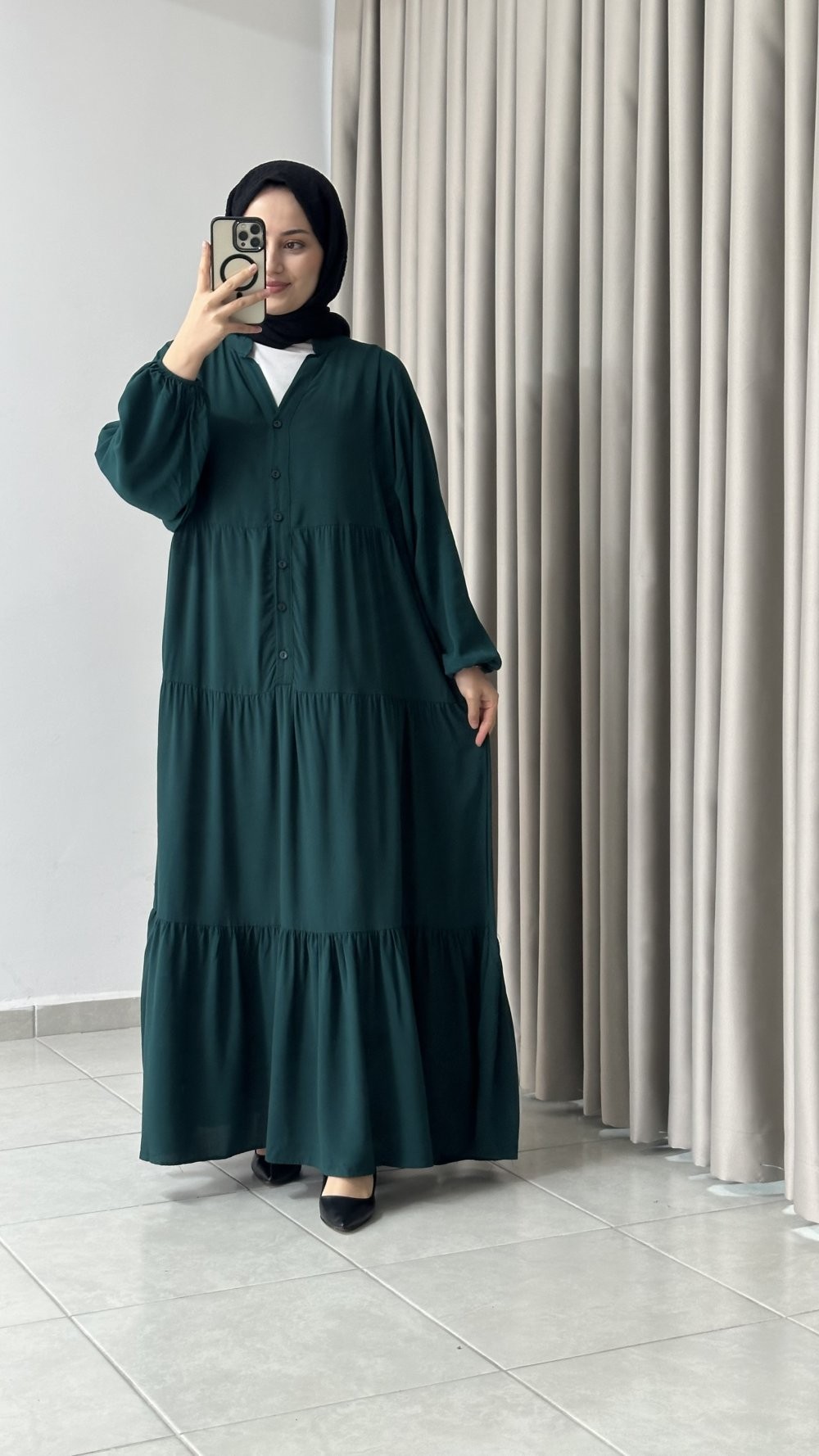 Maya Elbise Yeşil