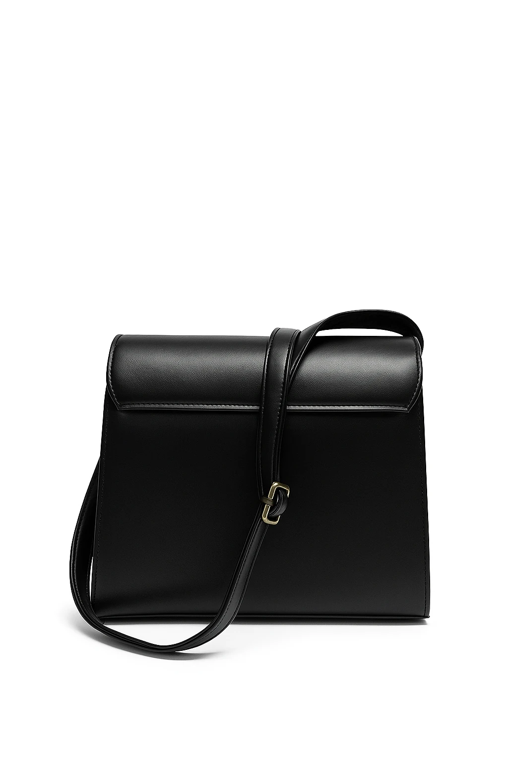 Suni Deri Çapraz Ve Omuz Çantası