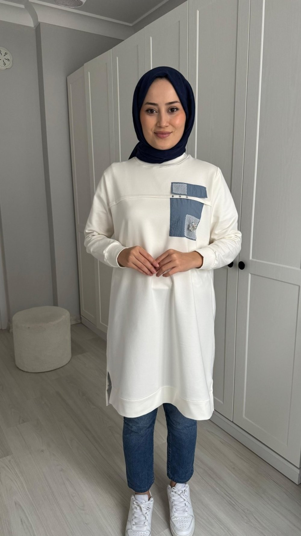 Tubi Tunik Beyaz