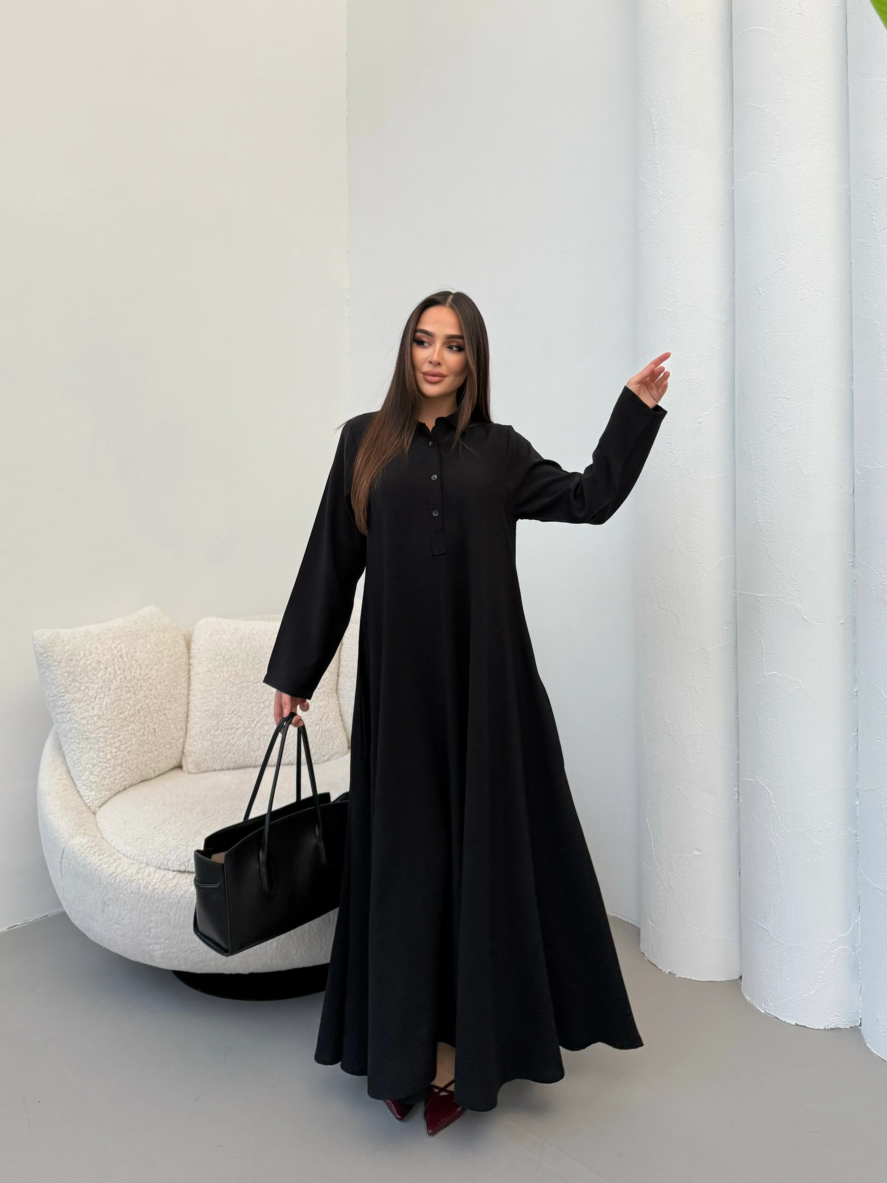 Venezia Elbise  - Siyah