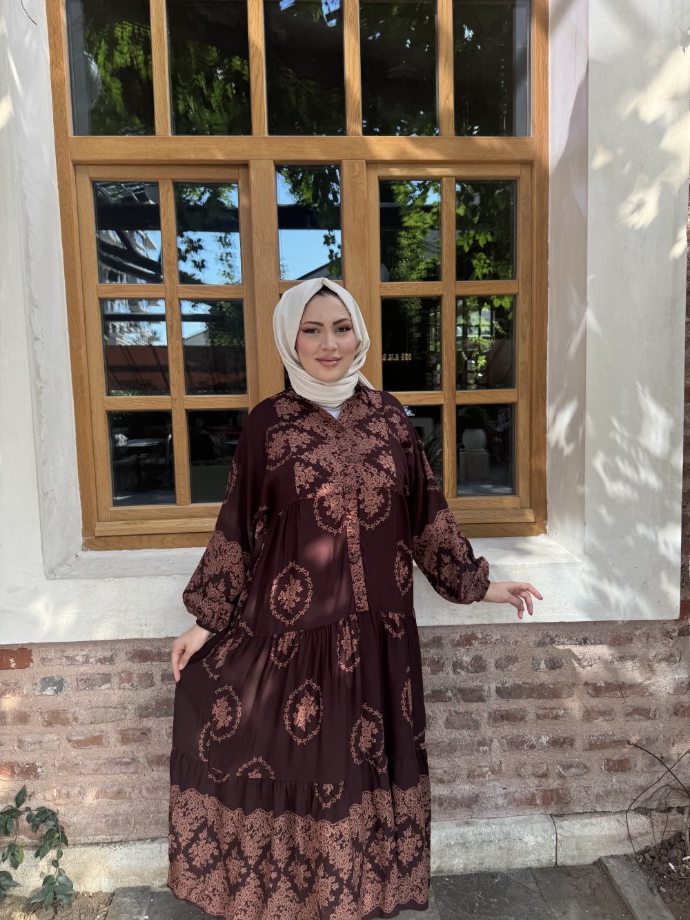 Belen Elbise Kahverengi