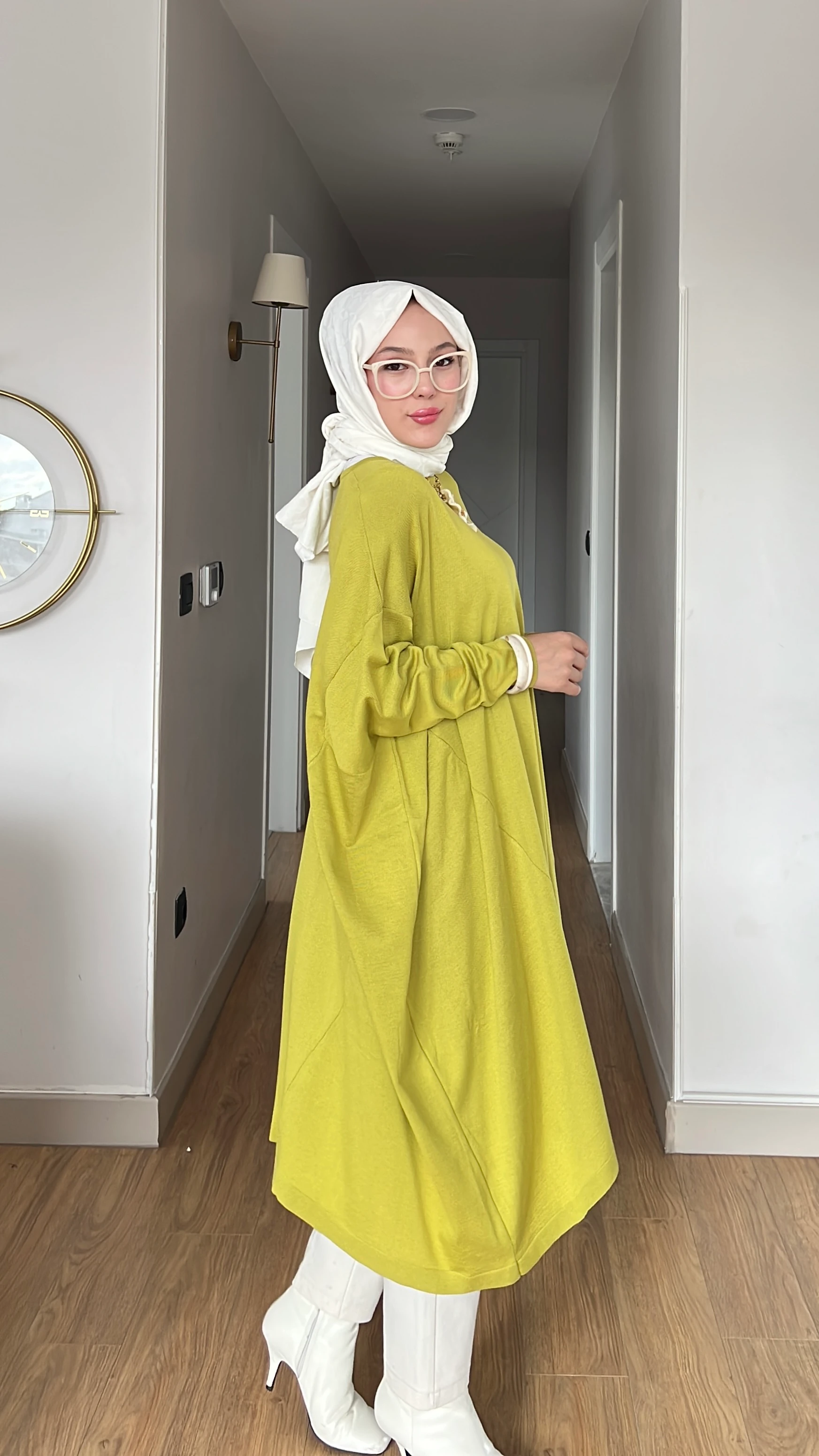 Büyük Beden Merserize Tunik