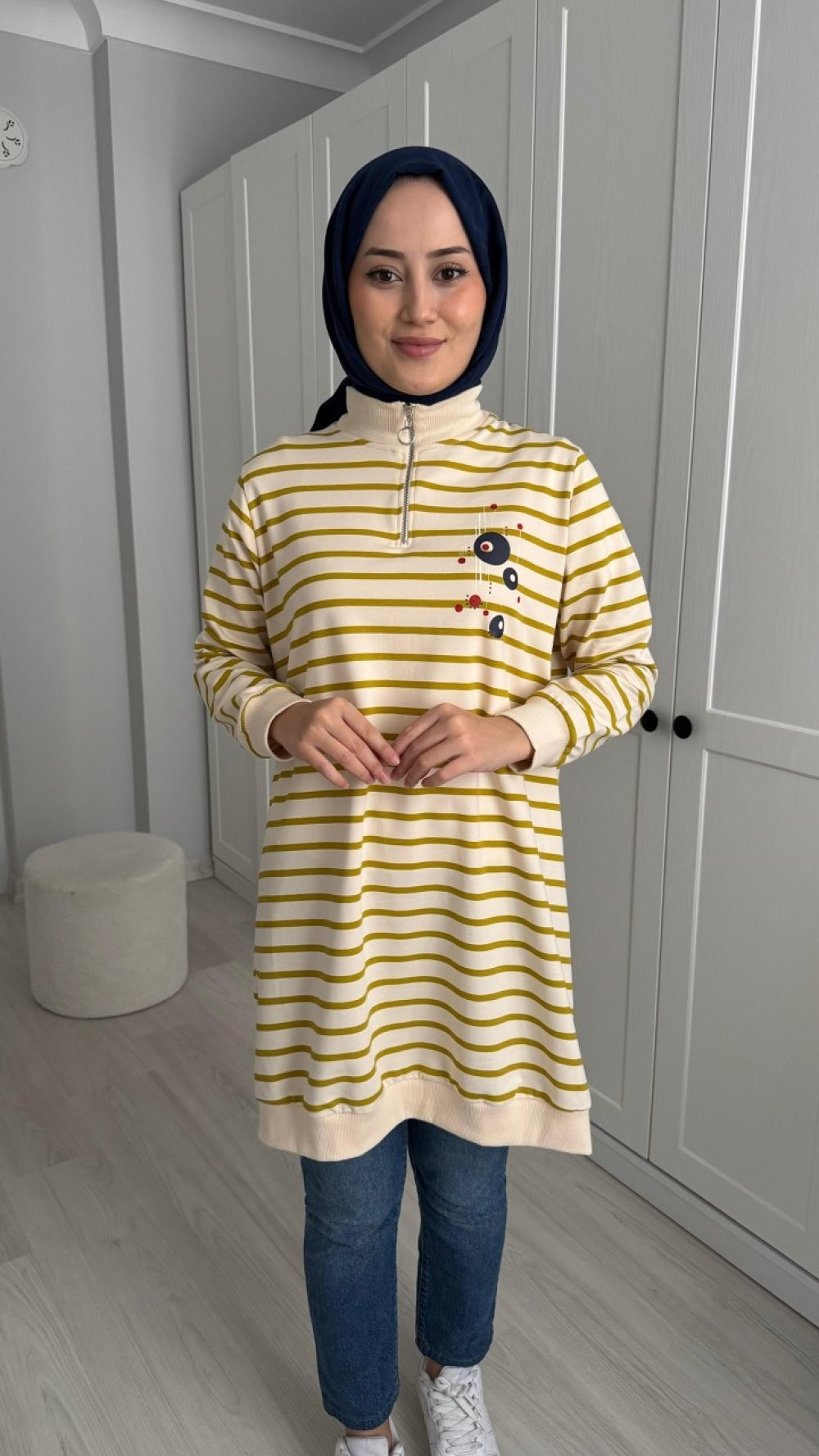 Ahel Tunik Yağ Yeşili