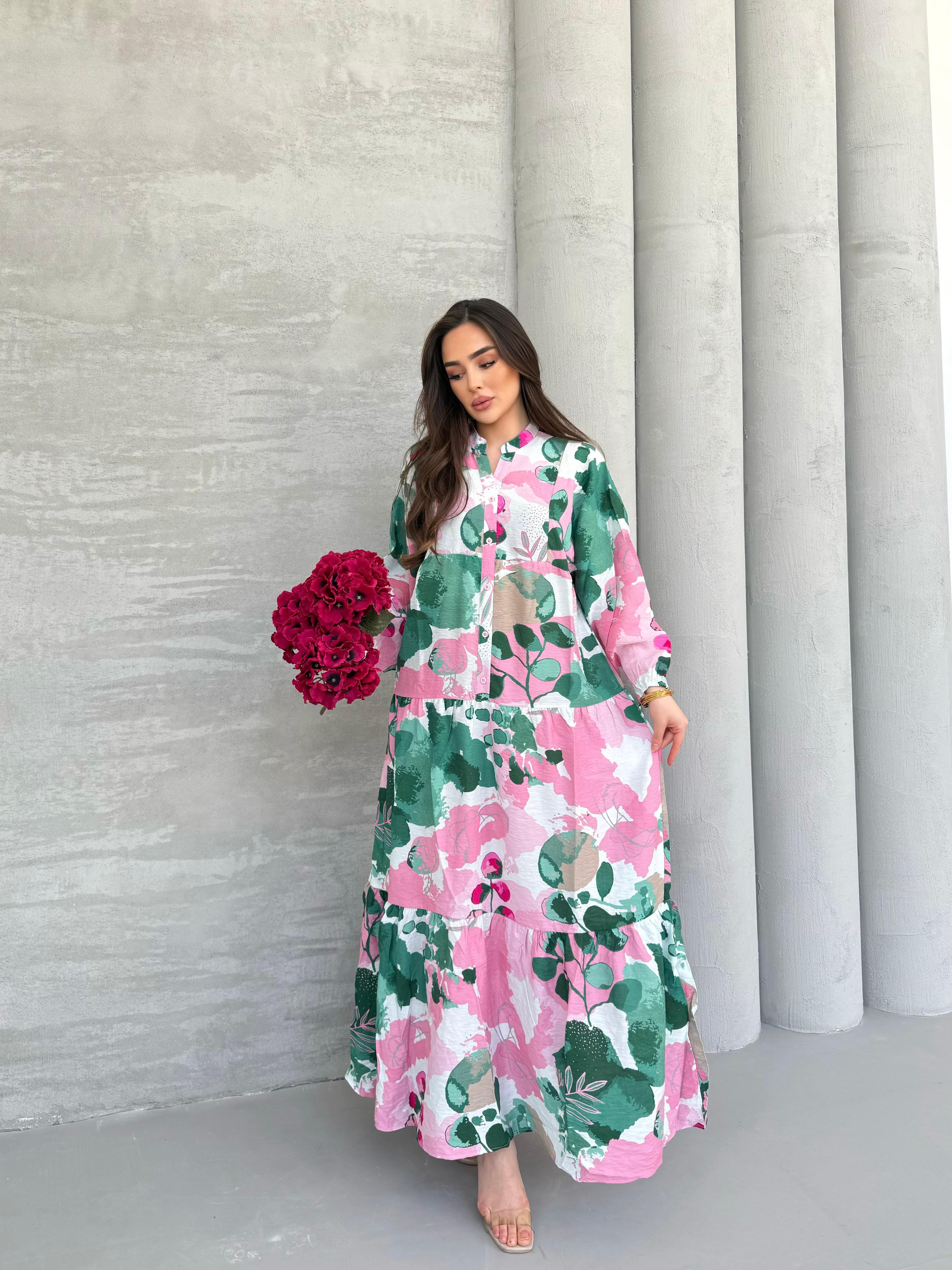 Beyza Elbise Fuşya