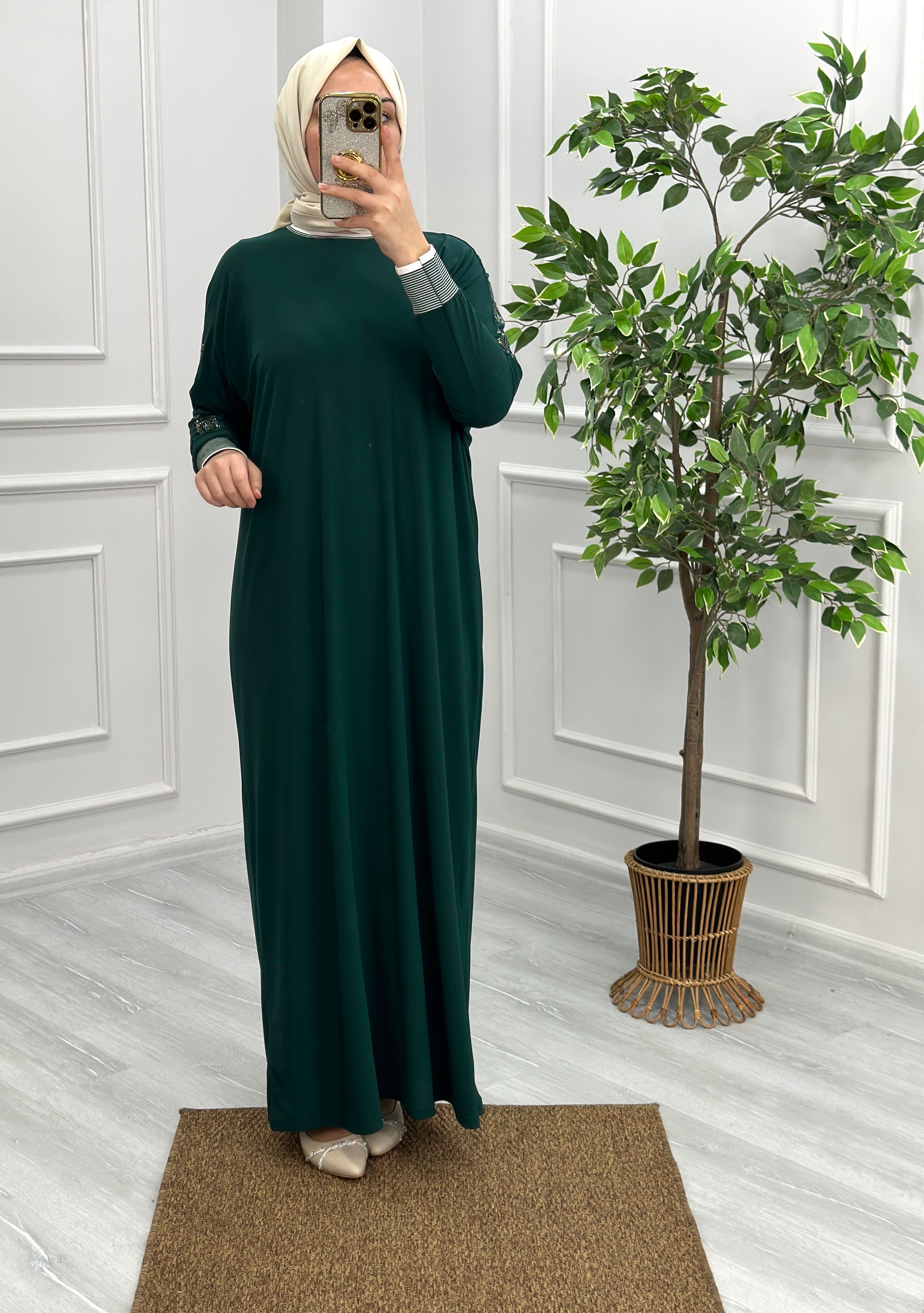Aylin Elbise Zümrüt