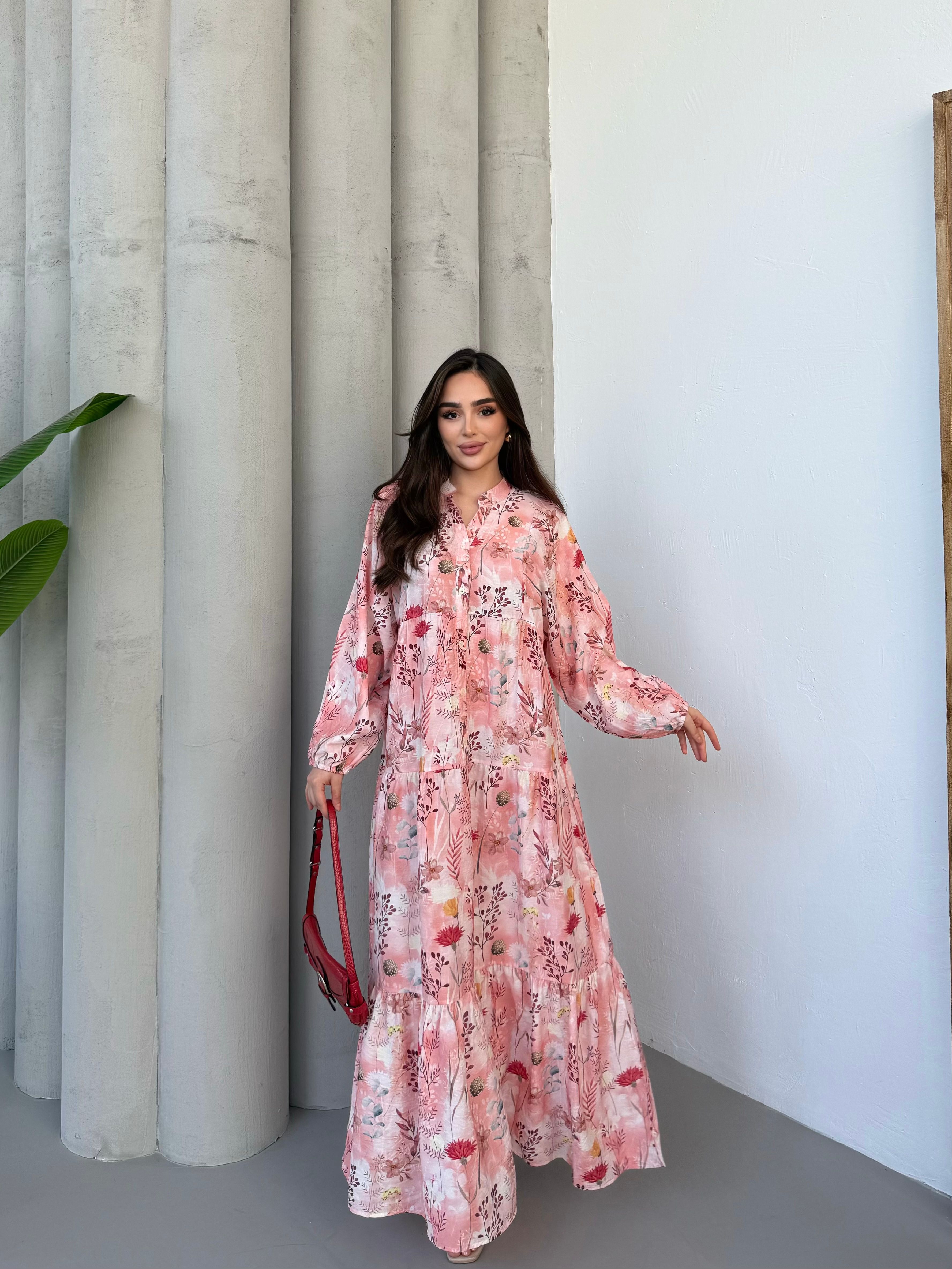 Women Elbise  - Gül