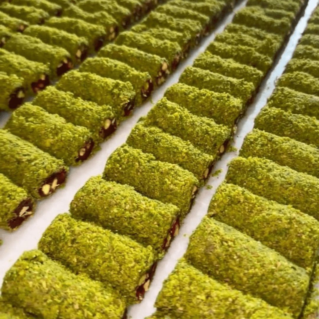 Antep Fıstıklı Fitil Lokum