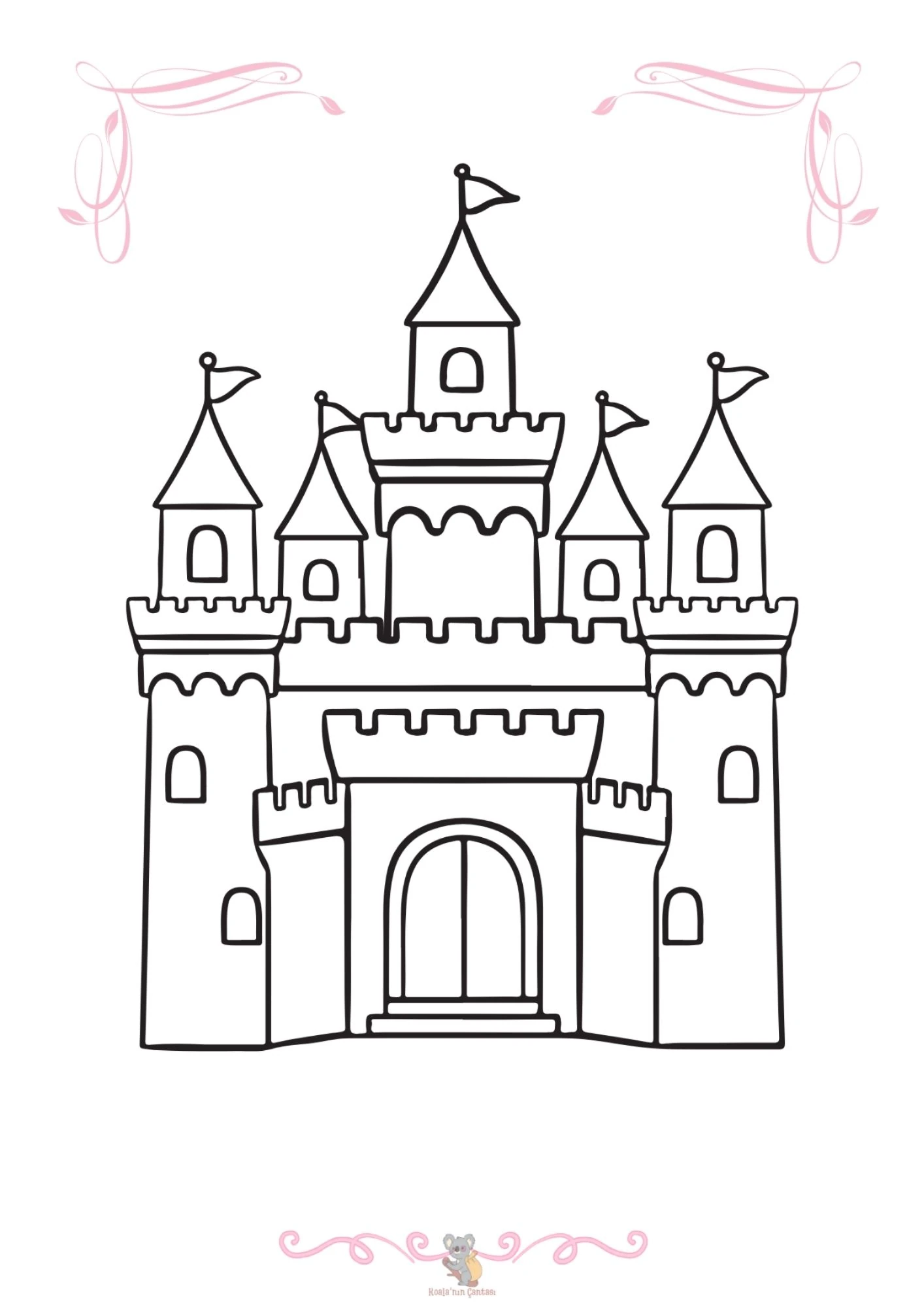 Unicorn Macerası 2 Boyama Kitabı - Dijital (PDF)