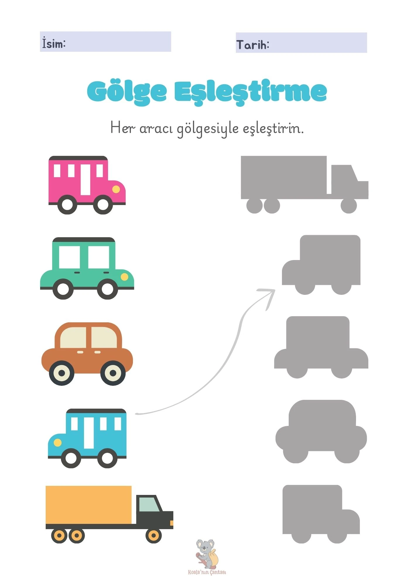 Eşleştirme Etkinlik Kitabı - Dijital (PDF)