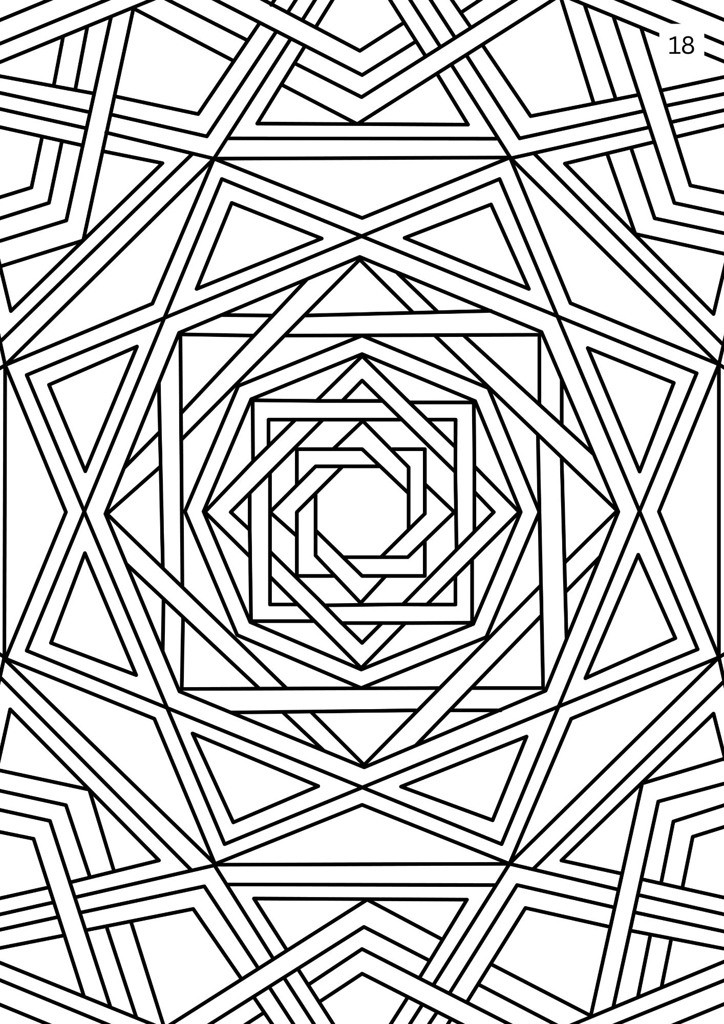 Mandala Boyama Kitabı 2 – Yetişkinler İçin Rahatlama Seti - Dijital (PDF)