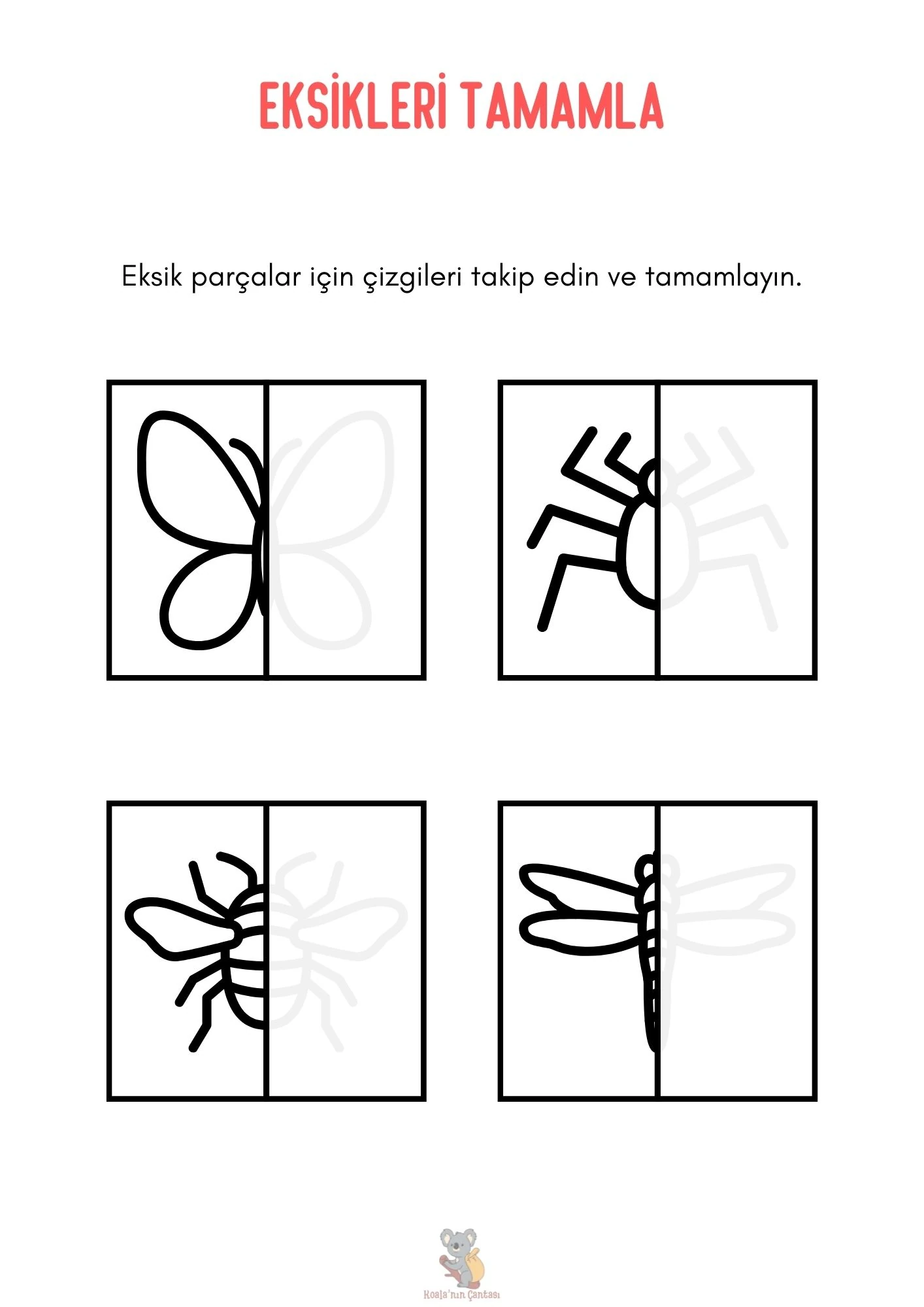 2-4 Yaş Çizgi Etkinliği - Dijital (PDF)