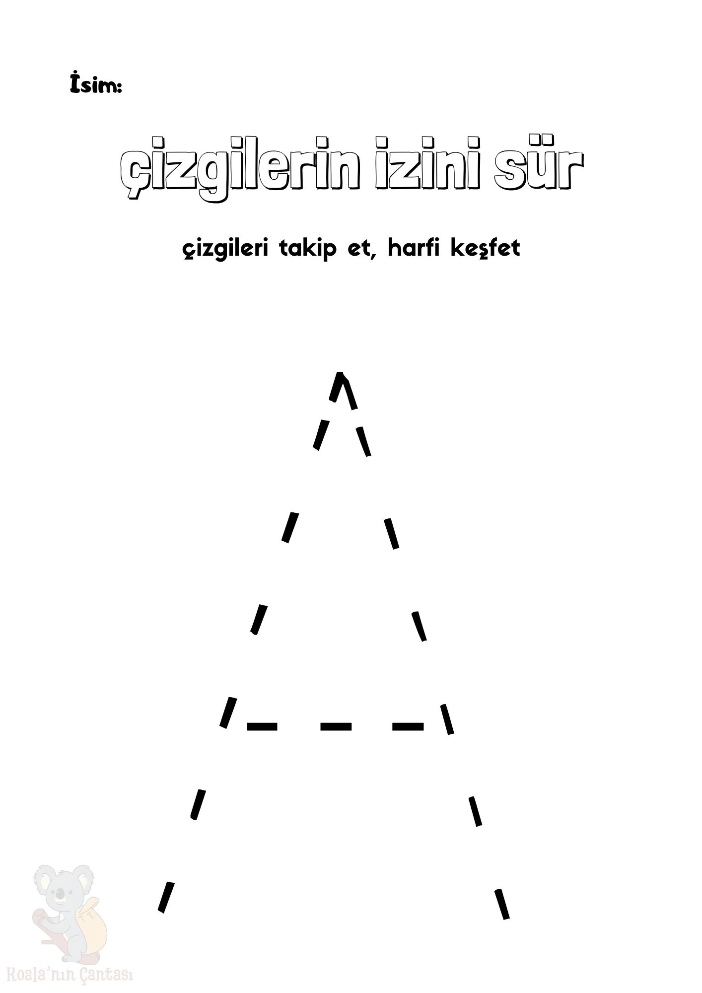 A'dan Z'ye Alfabeyi Öğreniyorum 2 - Etkinlik Kitabı (PDF)