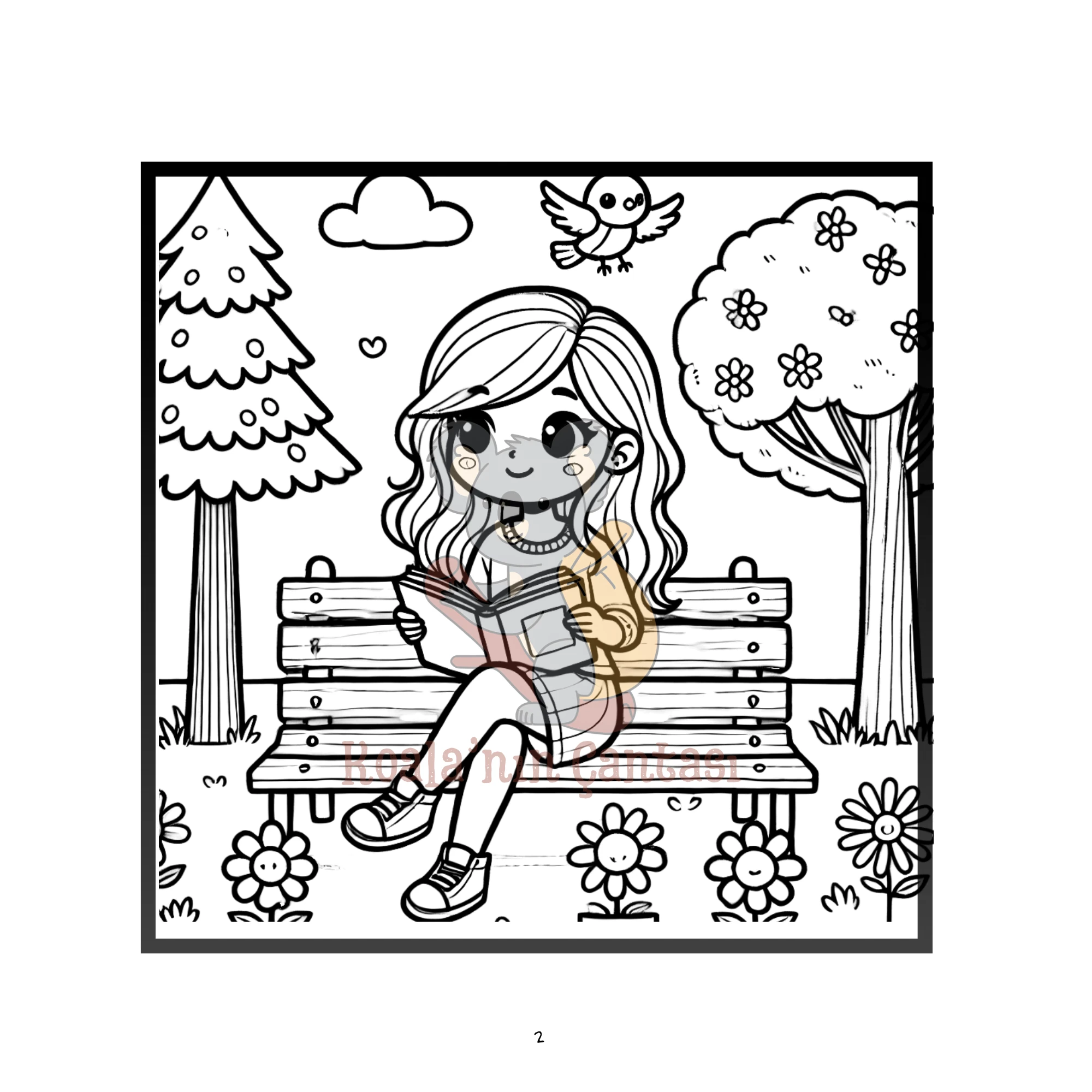 Yetişkin Boyama Kitabı - Kadınlara Özel 