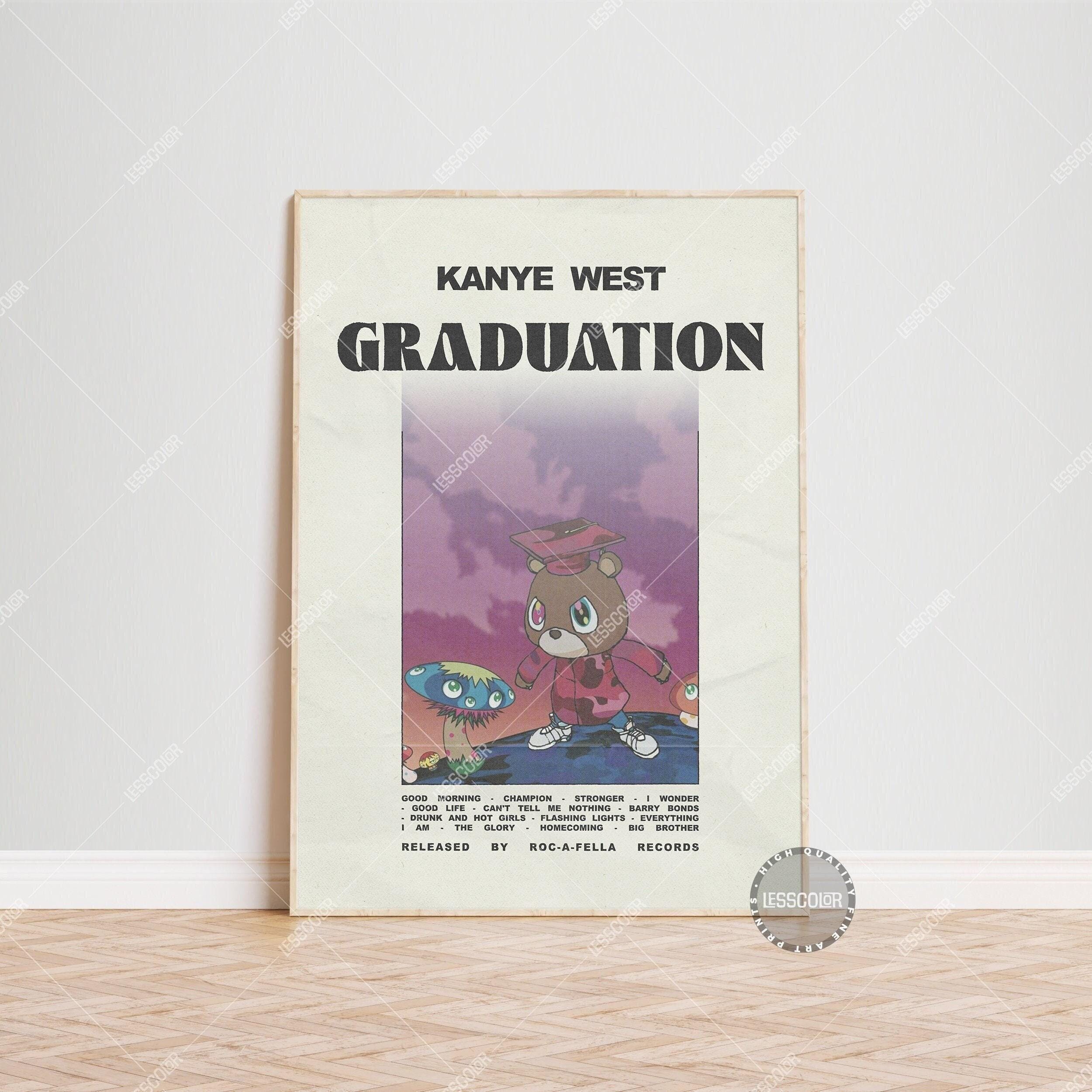 Kanye West Poster / Kanye West Graduation Poster
