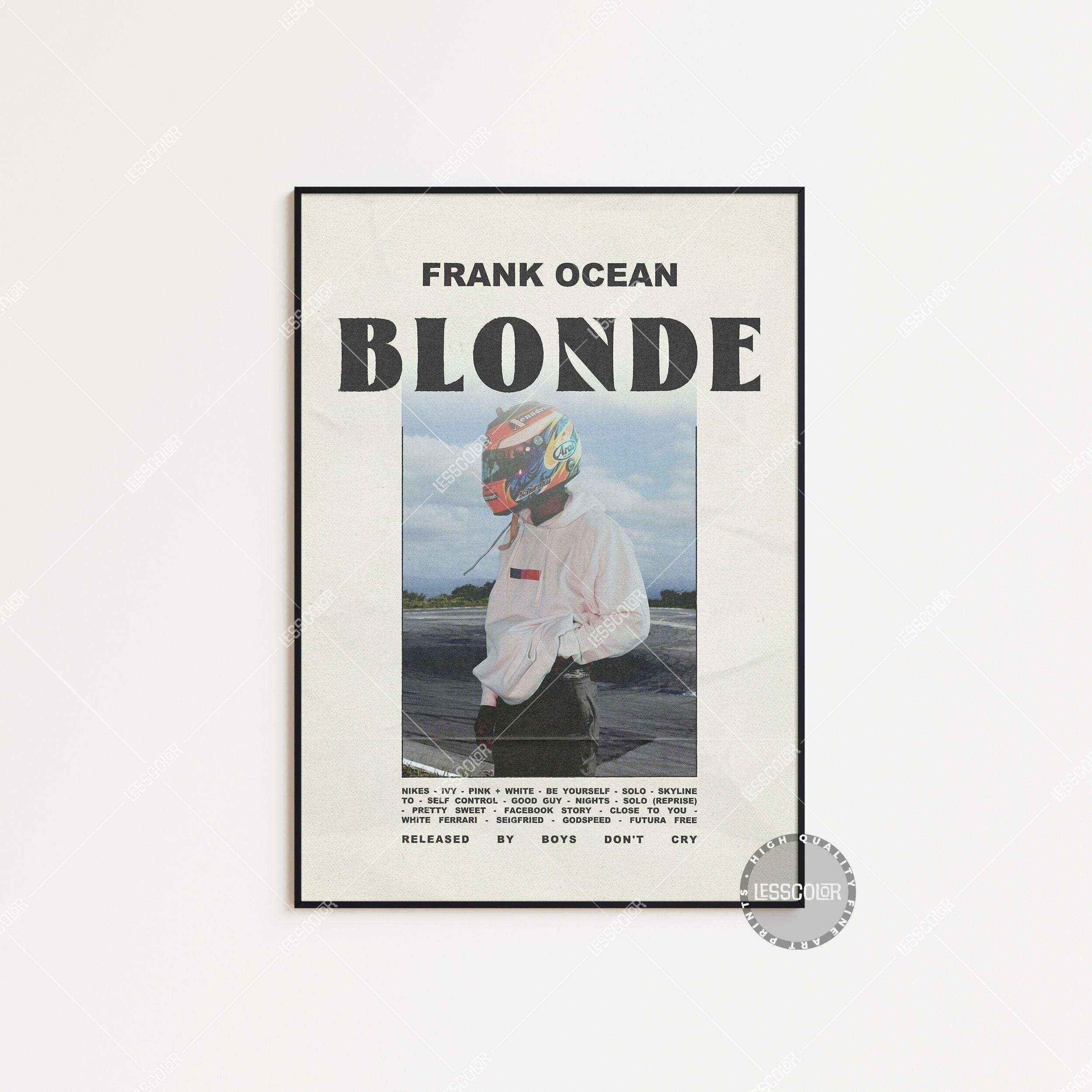 Frank Ocean Poster / Blonde Tracklist main variant image