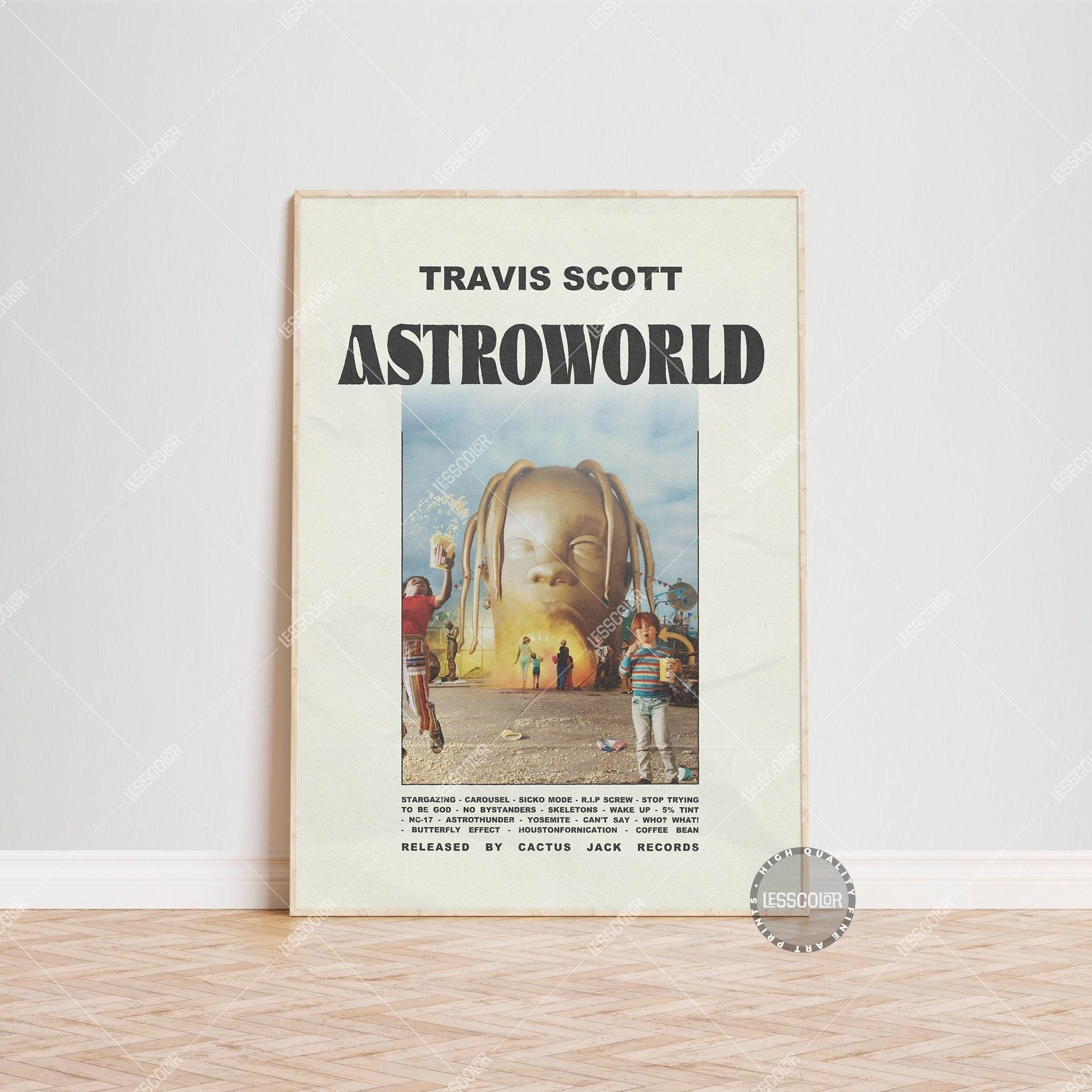 Travis Scott Poster | Astroworld Poster