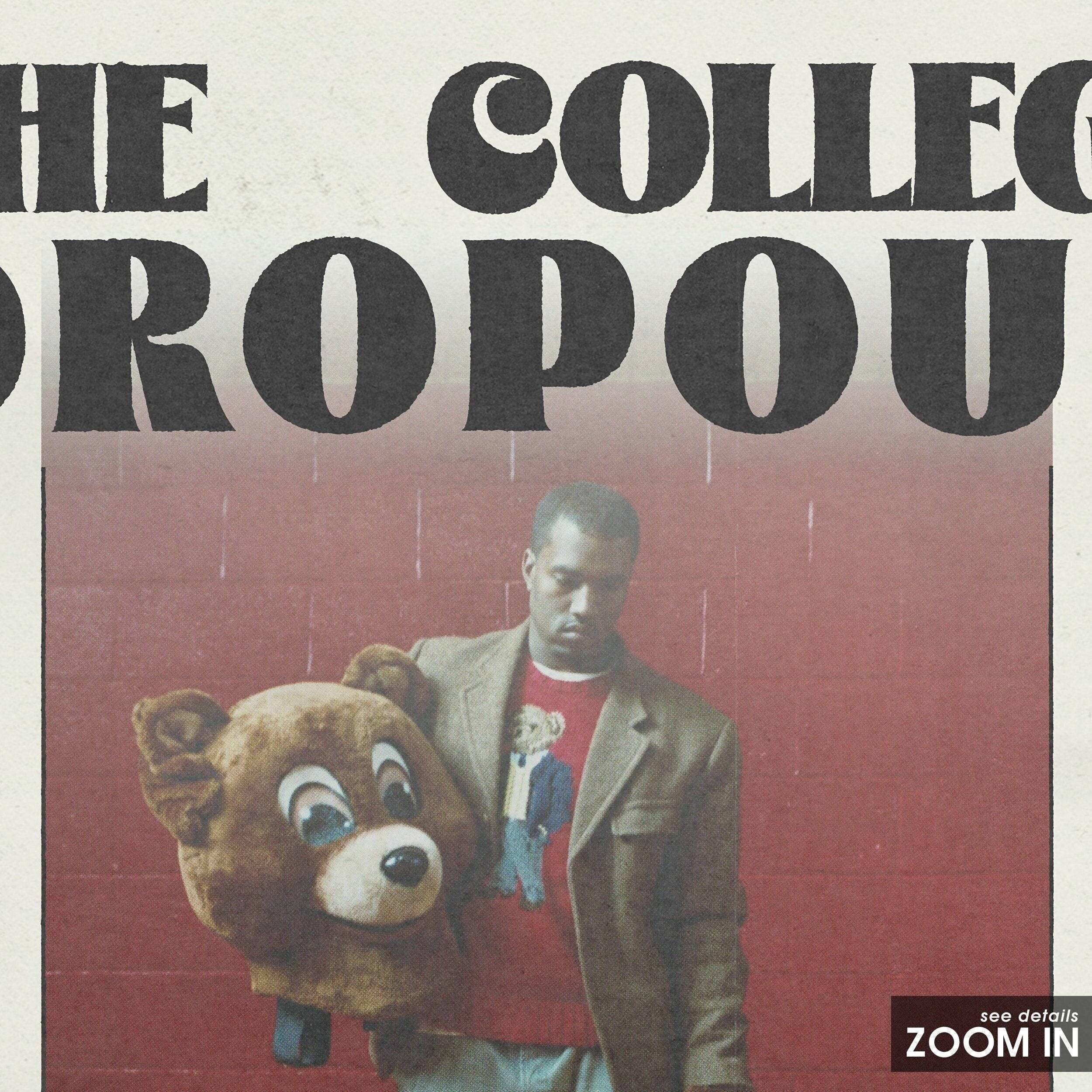 Kanye West Poster / The College Dropout Poster