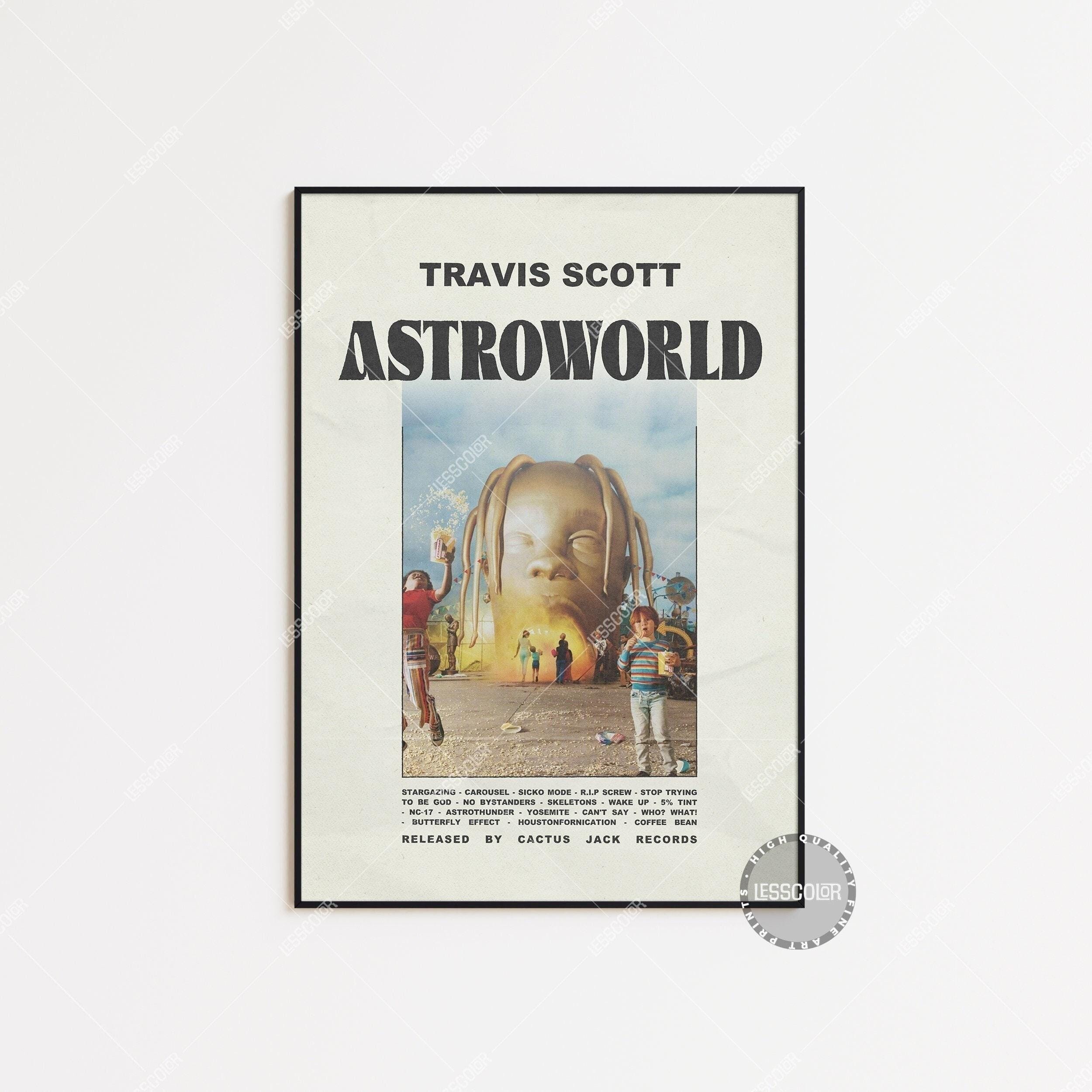 Travis Scott Poster | Astroworld Poster