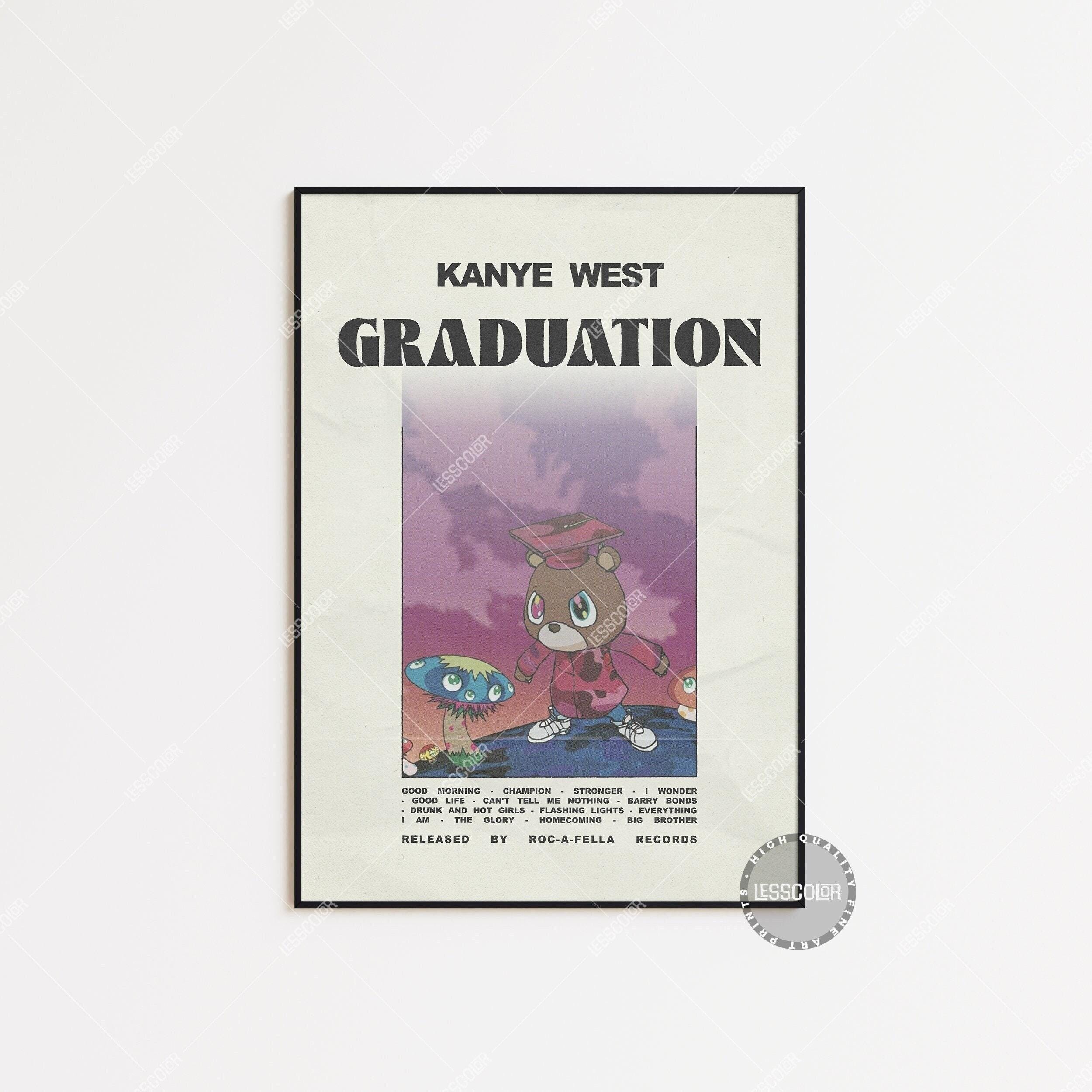 Kanye West Poster / Kanye West Graduation Poster