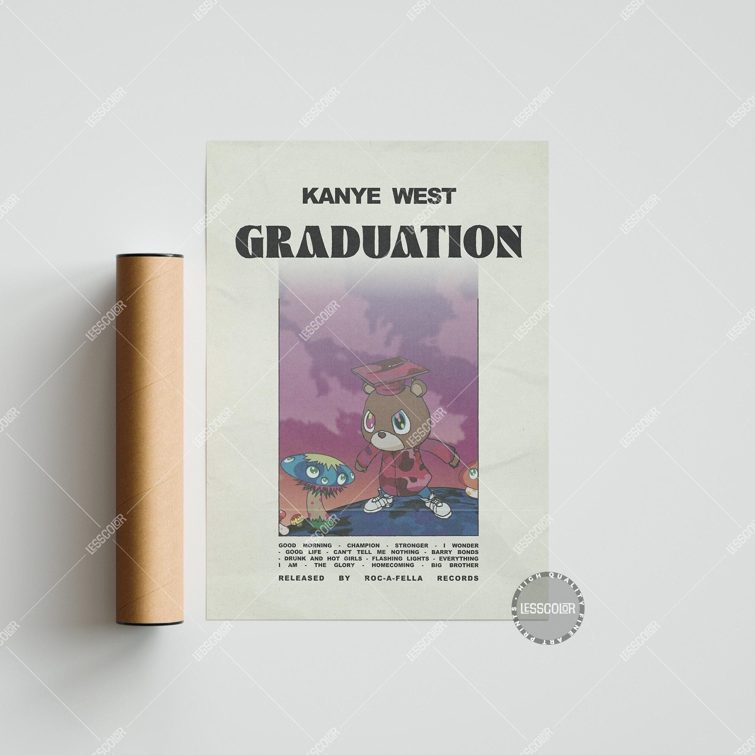Kanye West Poster / Kanye West Graduation Poster