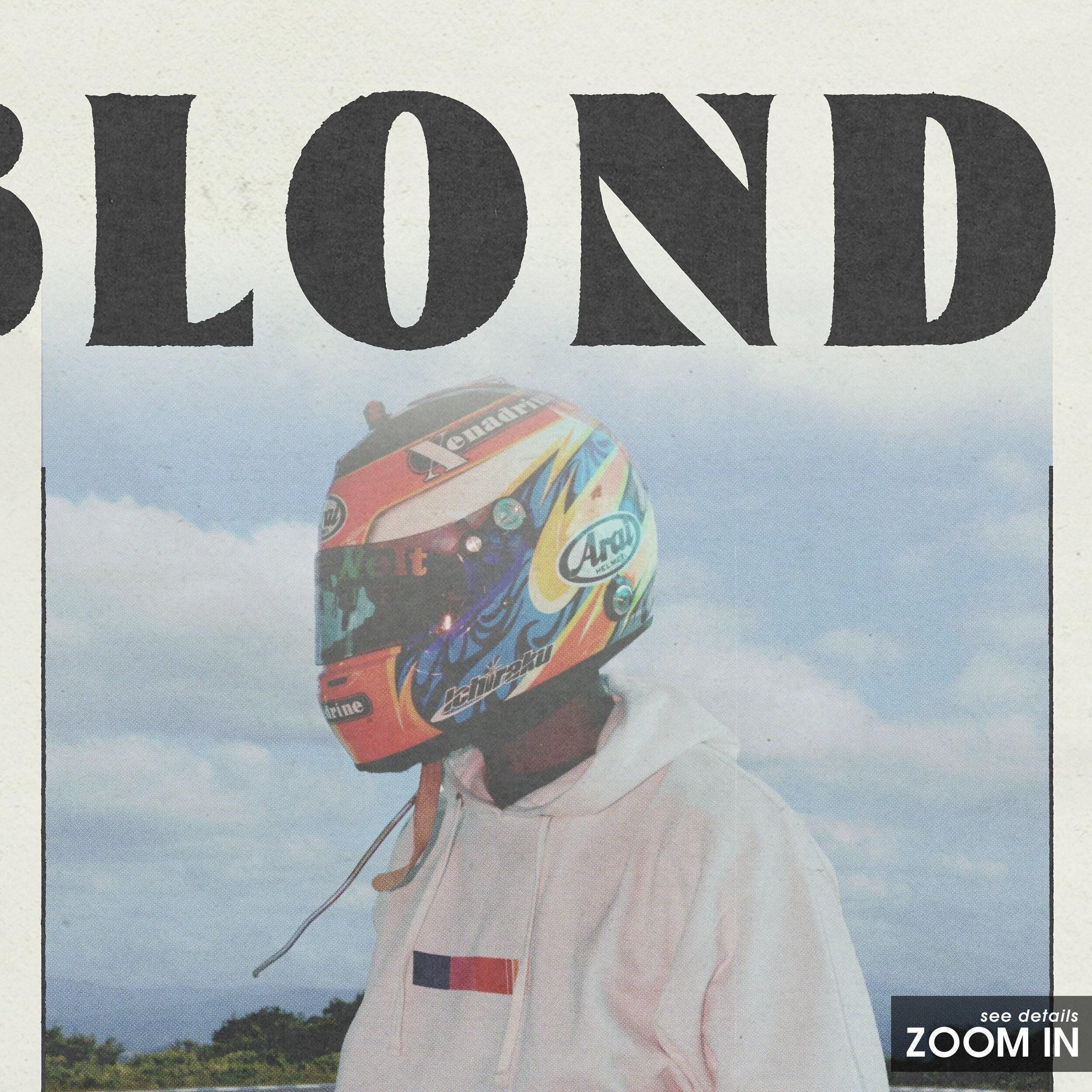 Frank Ocean Poster / Blonde Tracklist