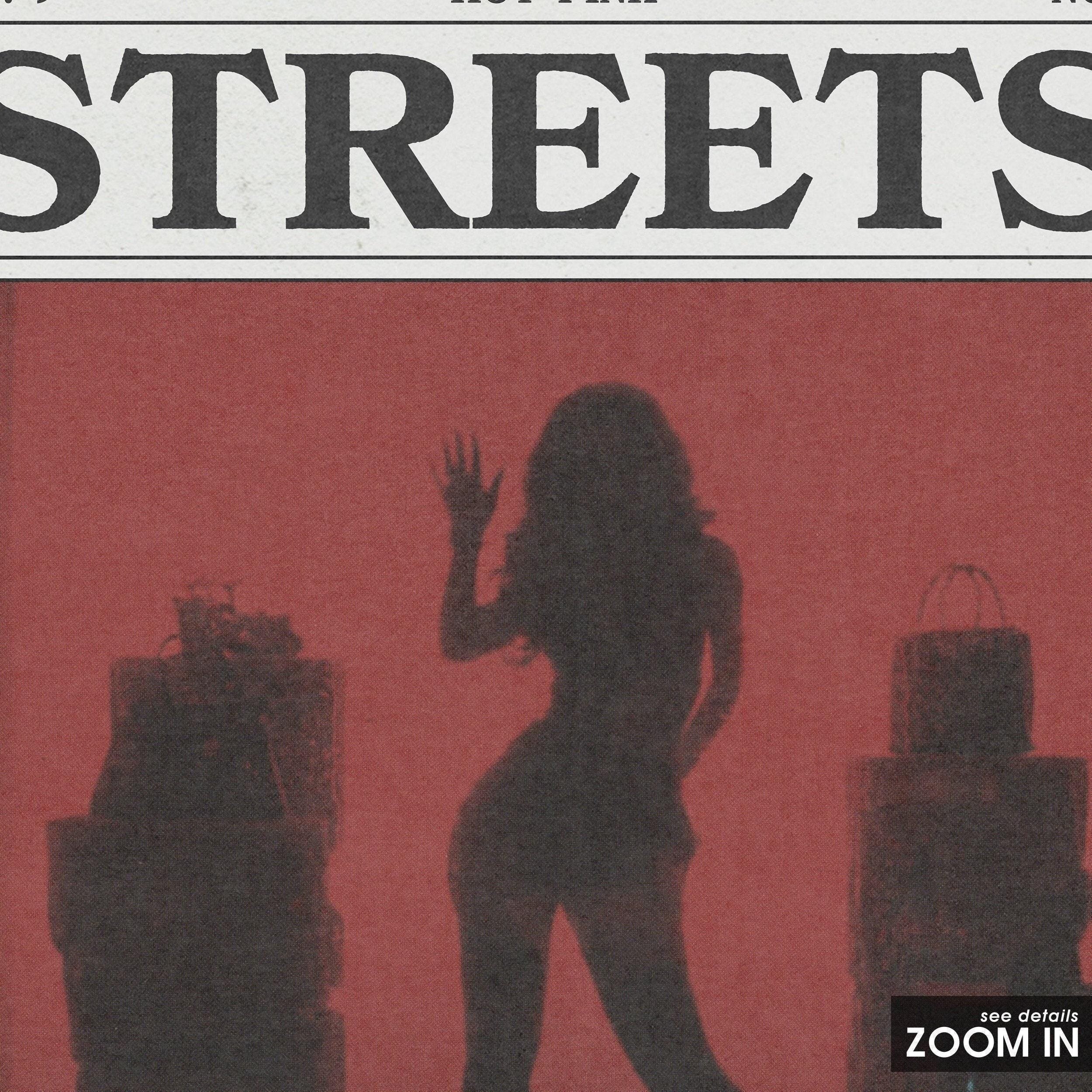Doja Cat Retro Newspaper Print, Streets Poster