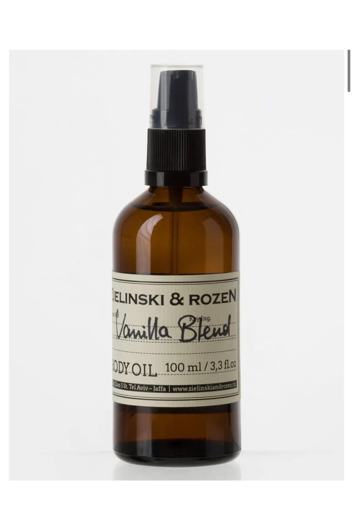 Zielinski & Rozen Vanilla Blend Body Oil 100 Ml