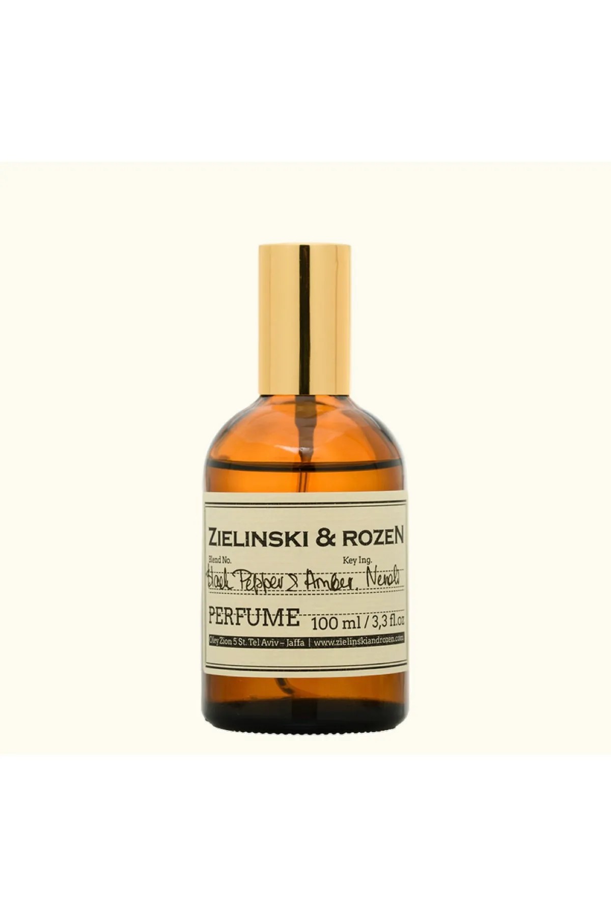 Zielinski & Rozen Perfume Black Pepper & Amber, Neroli 100 ml