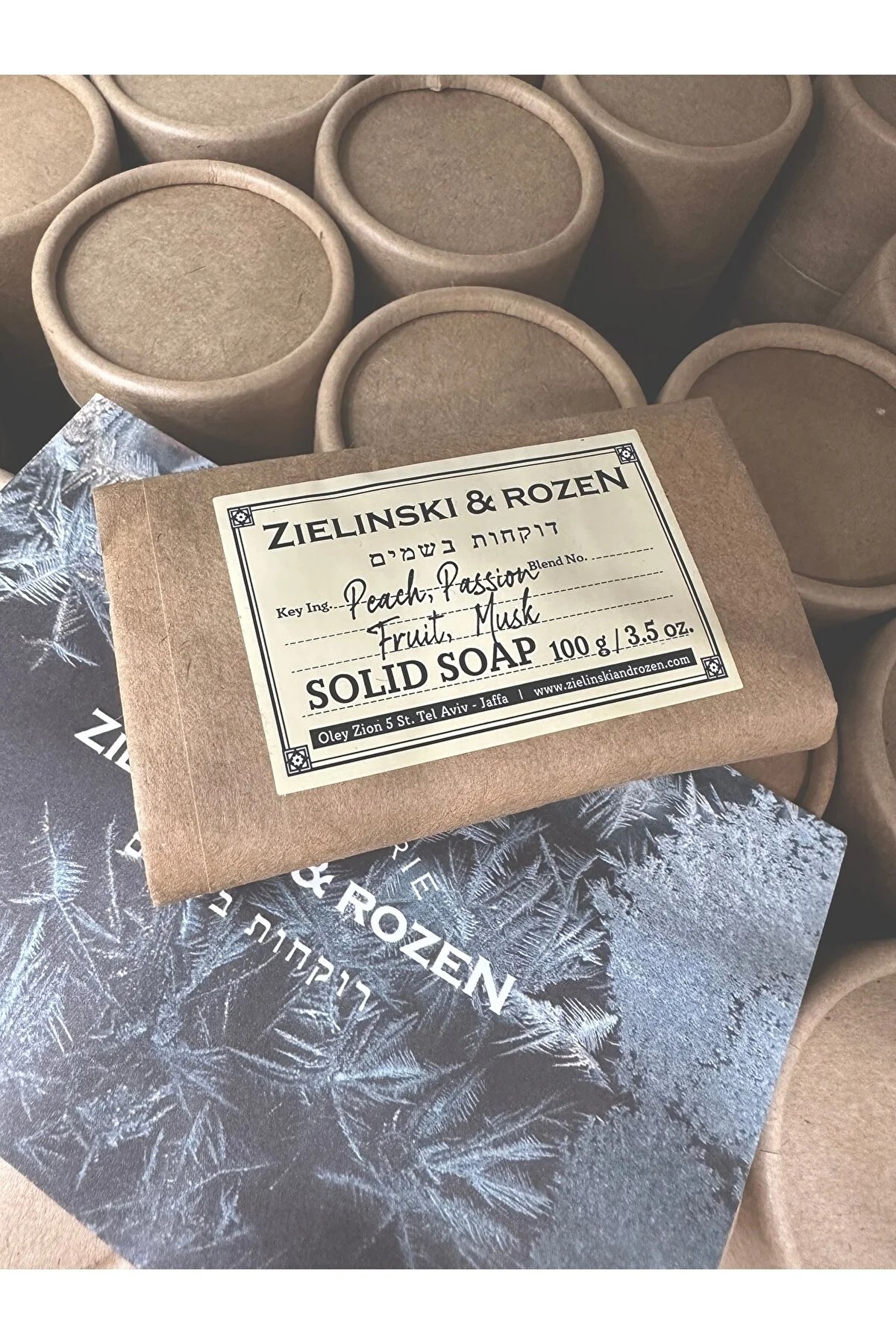 Zielinski & Rozen Peach , Passion , Fruit , Musk 100 gr Solid soap