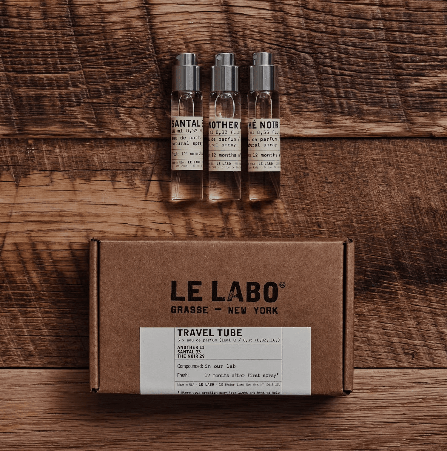 Le Labo Travel Tube Set 3X10 30 ml Parfüm