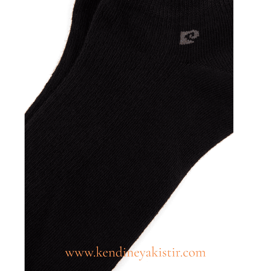 Pierre Cardin Erkek Bambu Patik Siyah Çorap 40 - 44 ( 12 Adet / 1 Düzüne )