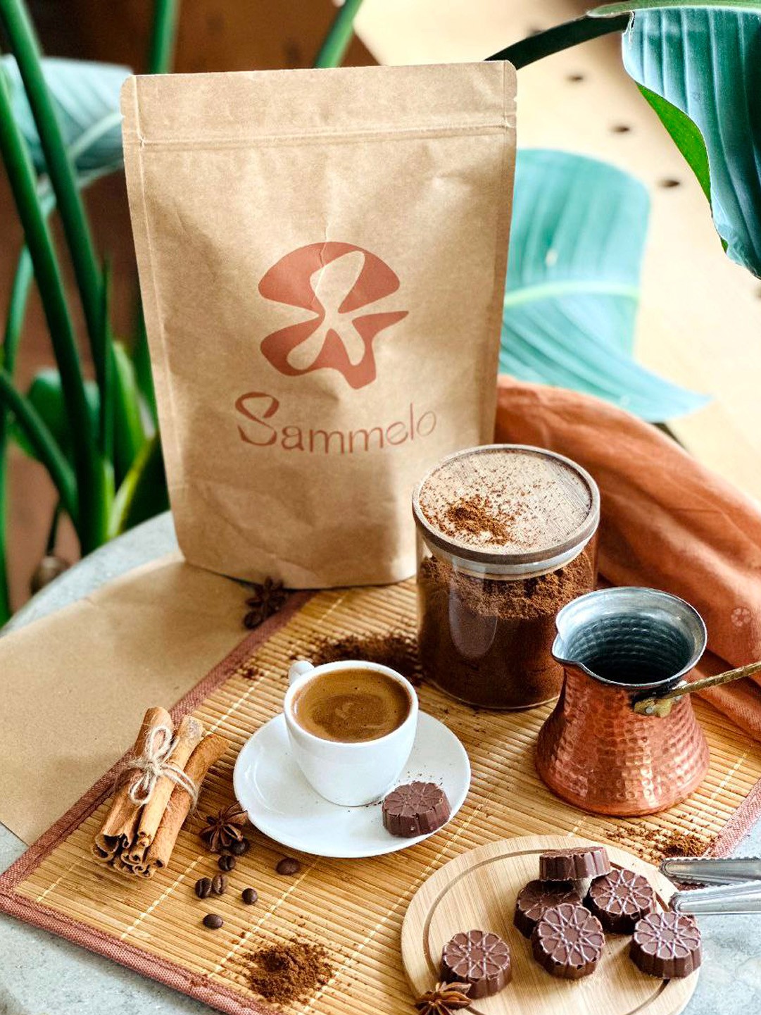 Sammelo Store 500g Türk Kahvesi – %100 Arabica (Cezve & Elektrikli Makine Uyumlu, Orta Kavrum)