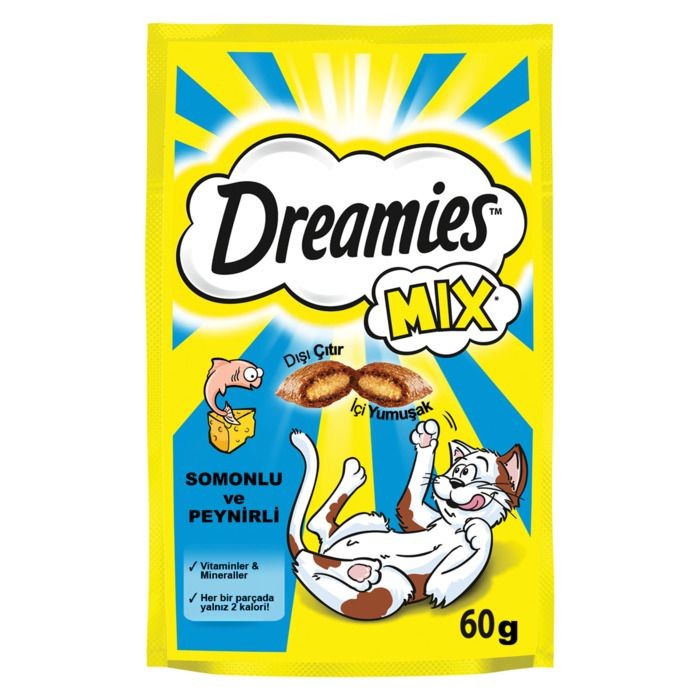 Mix Somonlu & Peynirli Ödül Maması 60 Gr