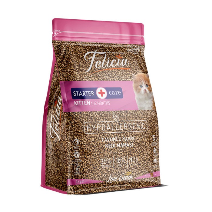 Az Tahıllı Yavru Tavuklu Hypoallergenic Kedi Maması 1 Kg