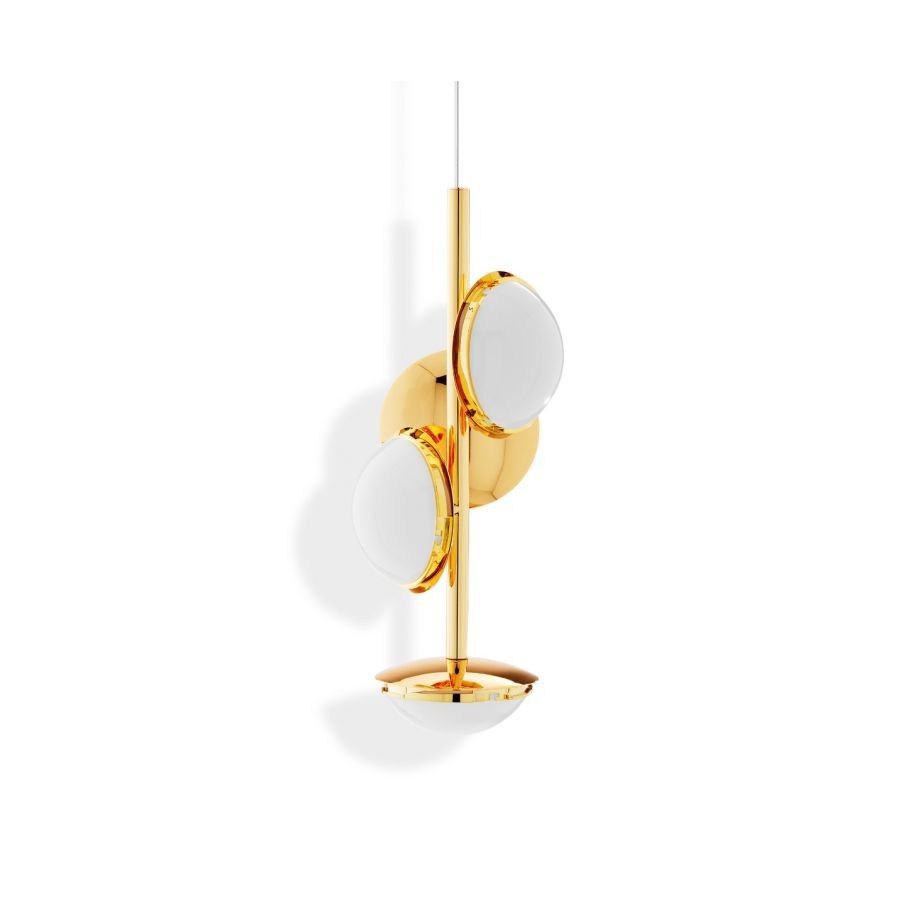 Tom Dixon Melt LED Chandelier Gold Mini